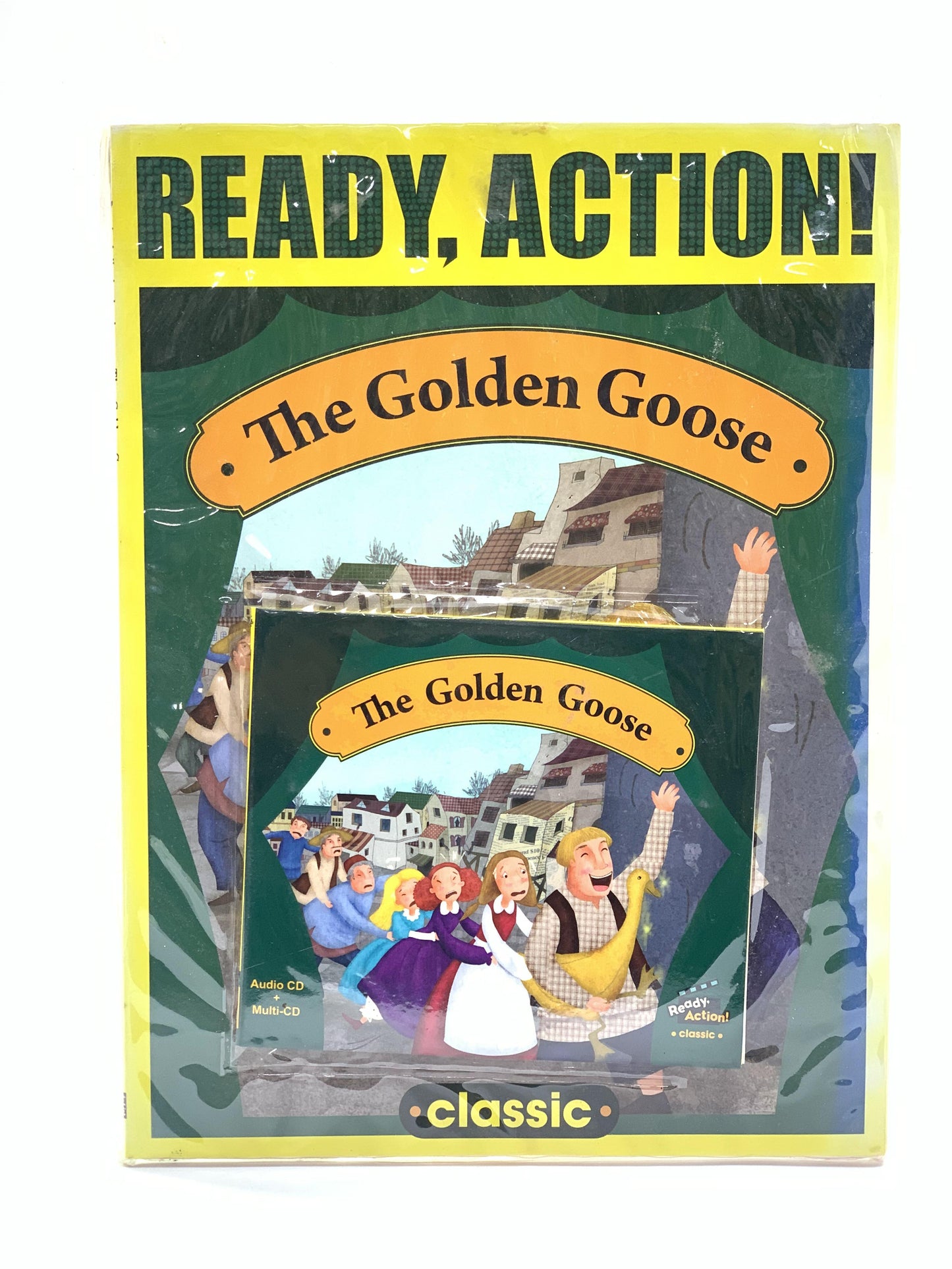 READY ACTION THE GOLDEN GOSSE STORY BOOK WITH CD