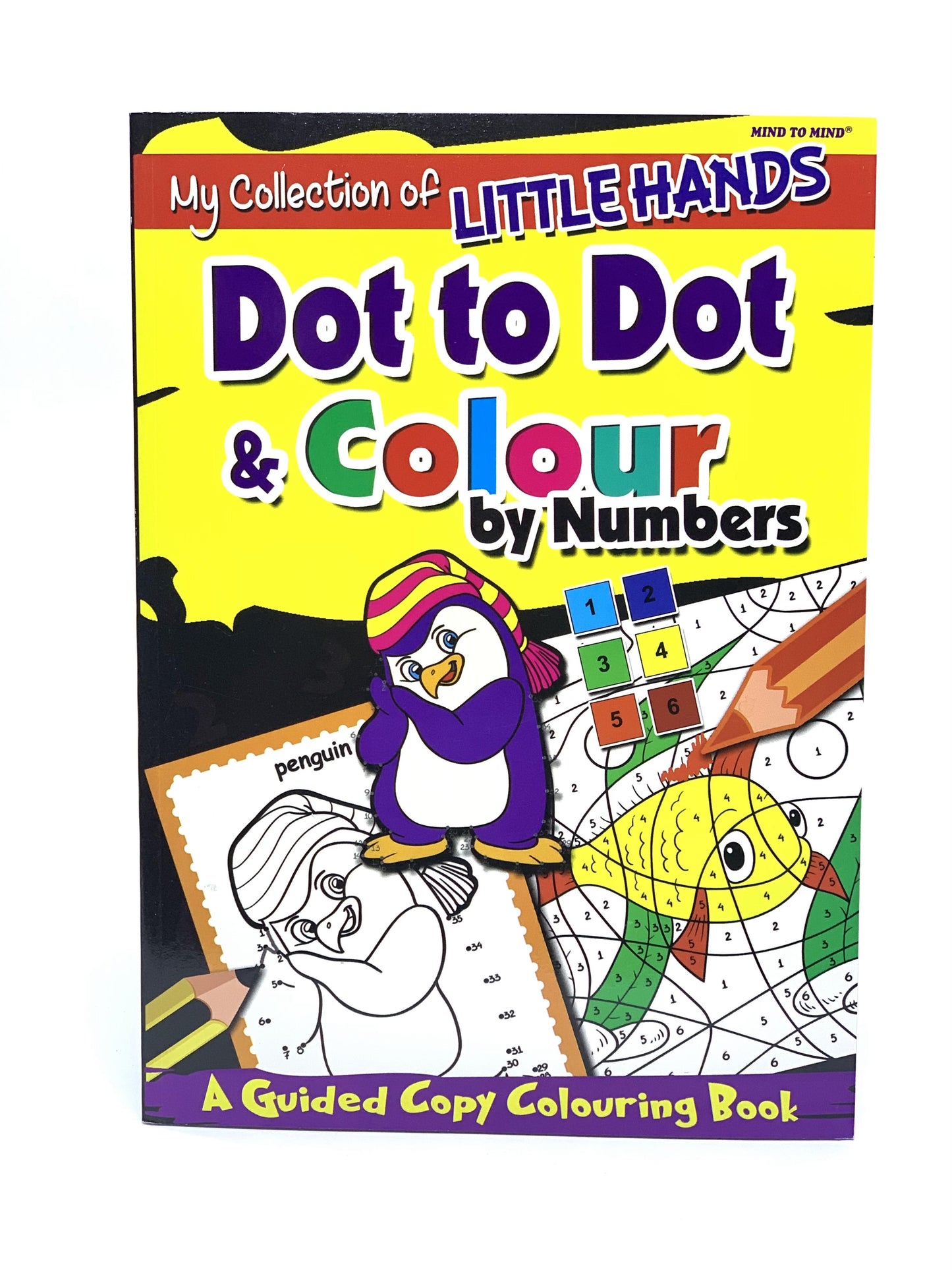 MY COLLECTION OF LETTLE HANDS DOT TO DOT & COLOUR BY NYMBERS BOOK