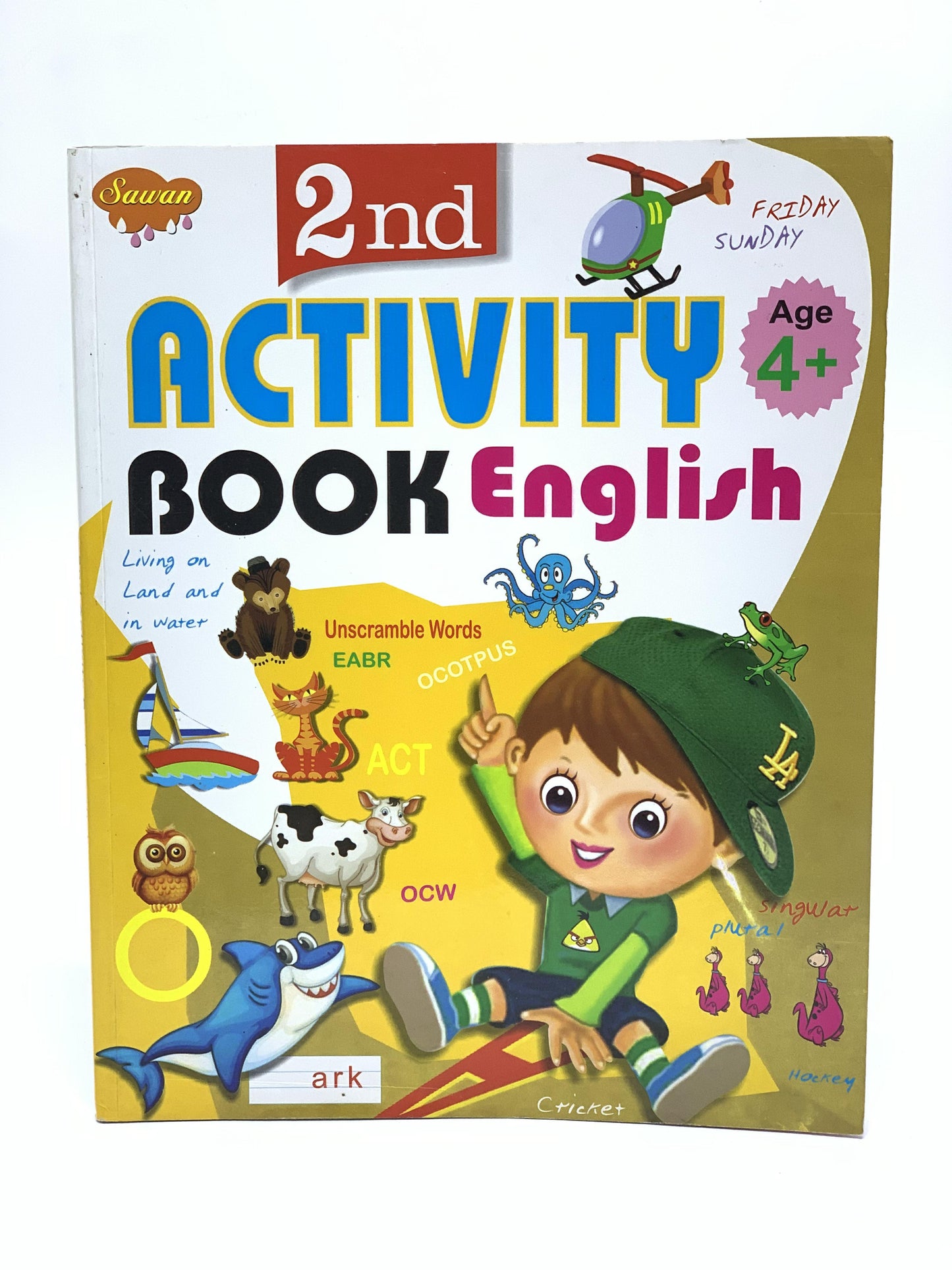 2ND ACTIVITY BOOK ENGLISH AGE 4+
