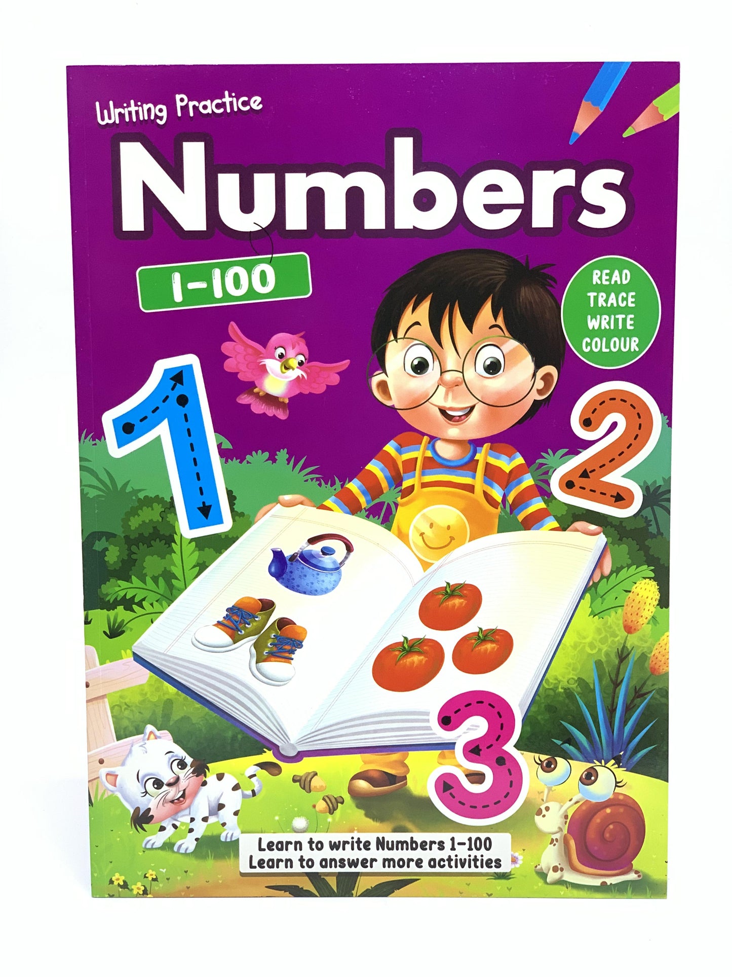 WRITING PRACTICE NUMBERS 1-100 BOOK
