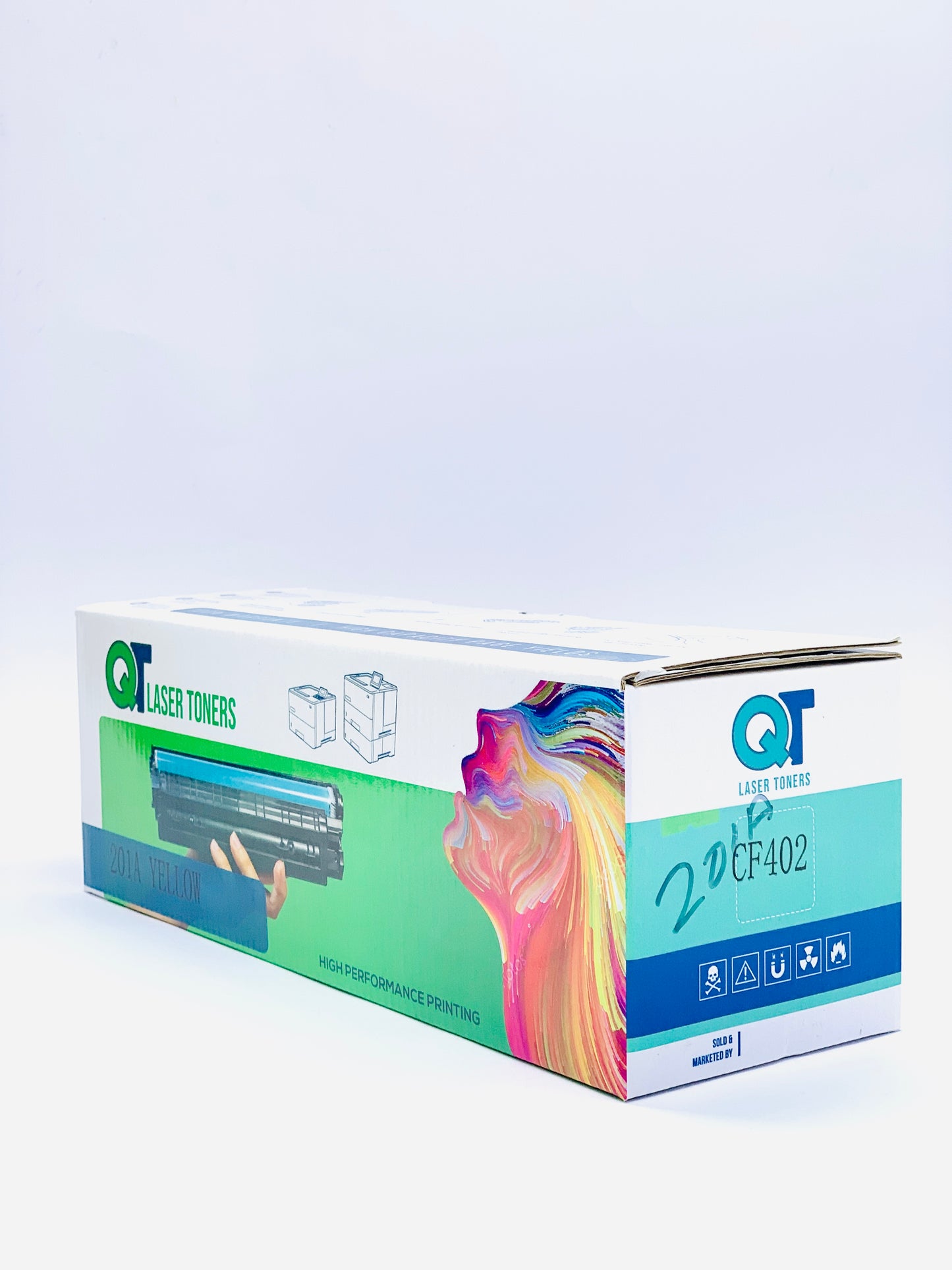 QT LASER JET TONER CARTRIDGE CF 402 (201A) YELLOW