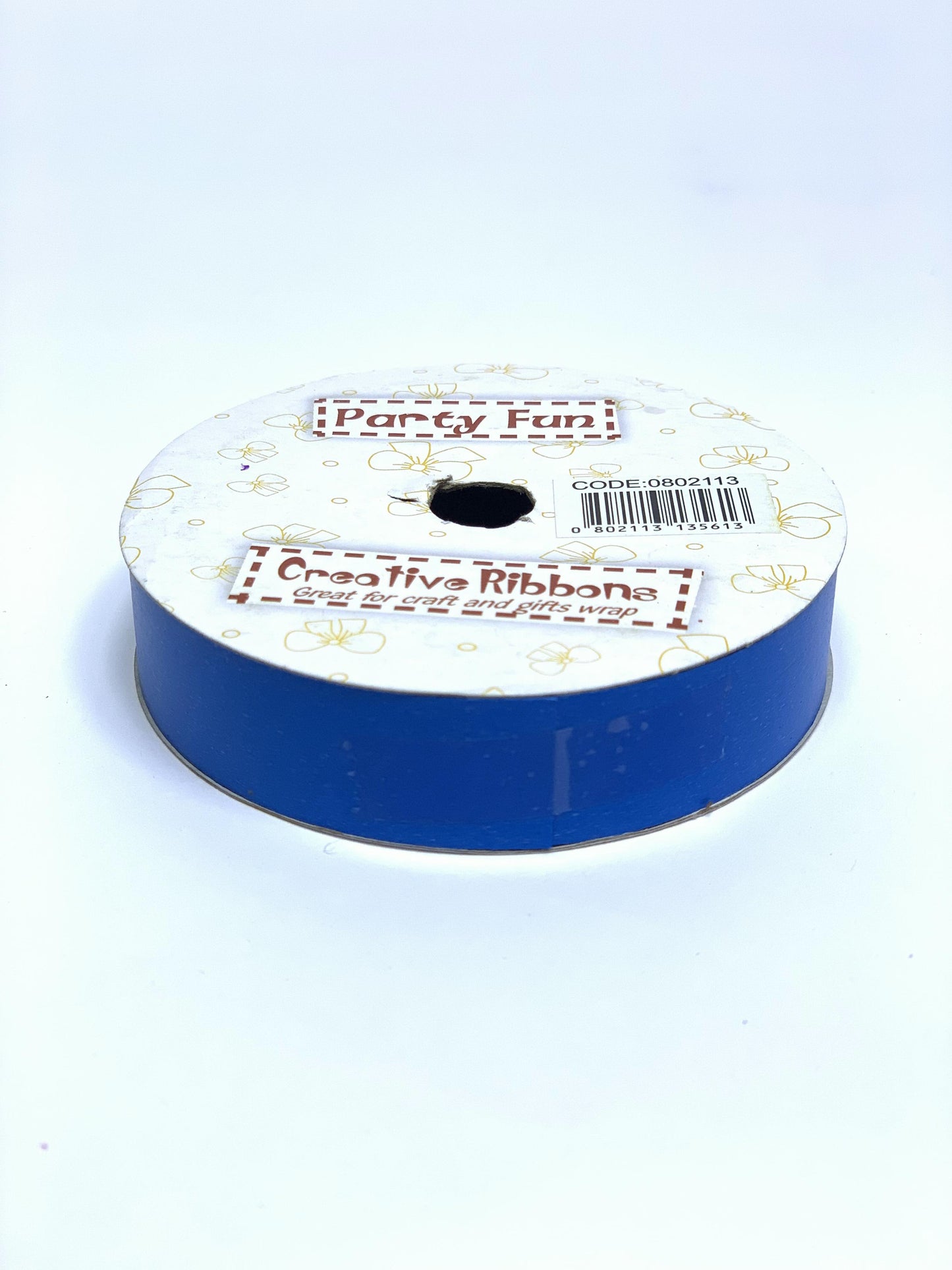 PARTYFUN CREATIVE BLUE RIBBON 1-1/2 INCH
