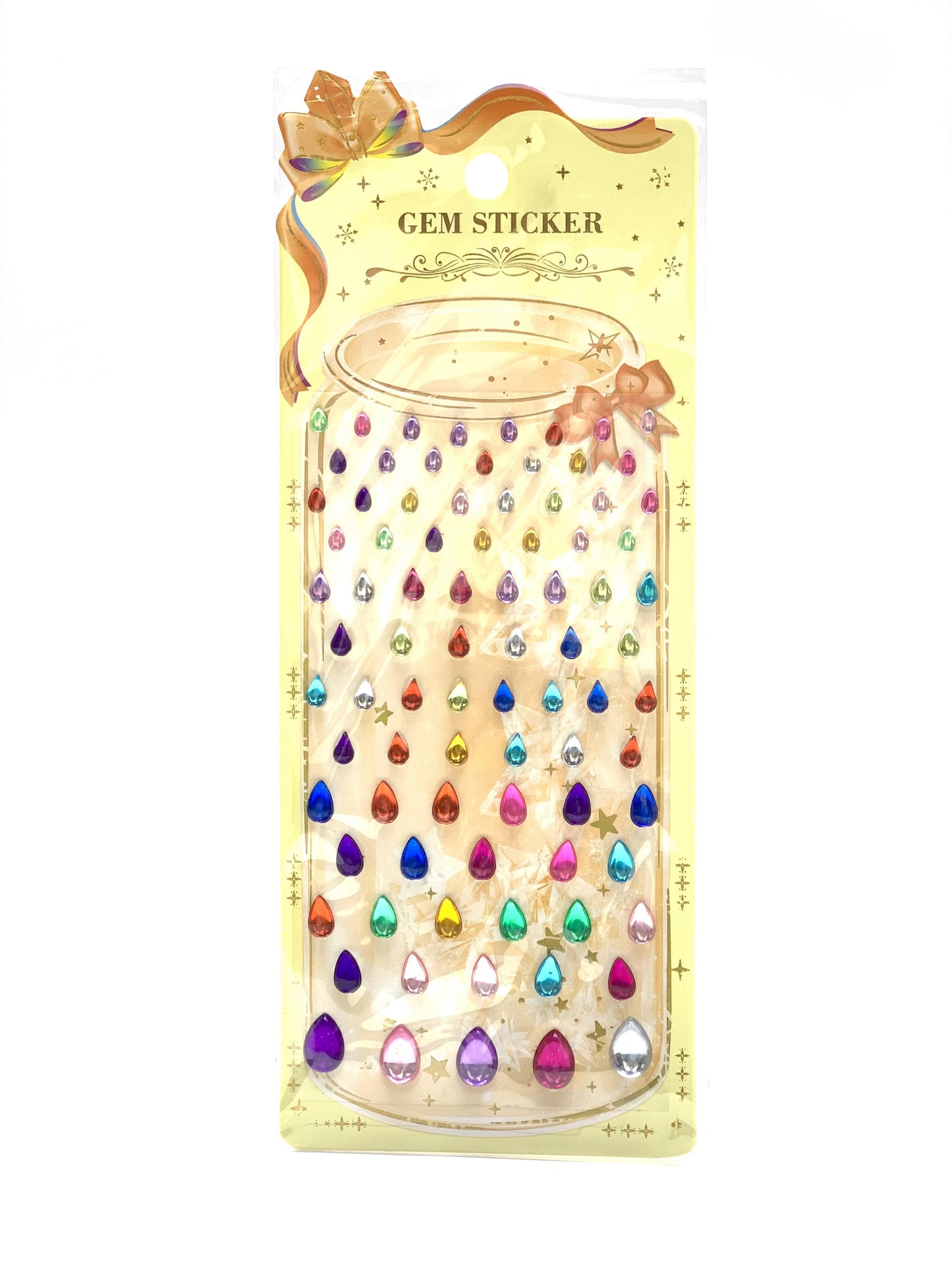 GEM MULTI COLOUR STICKER