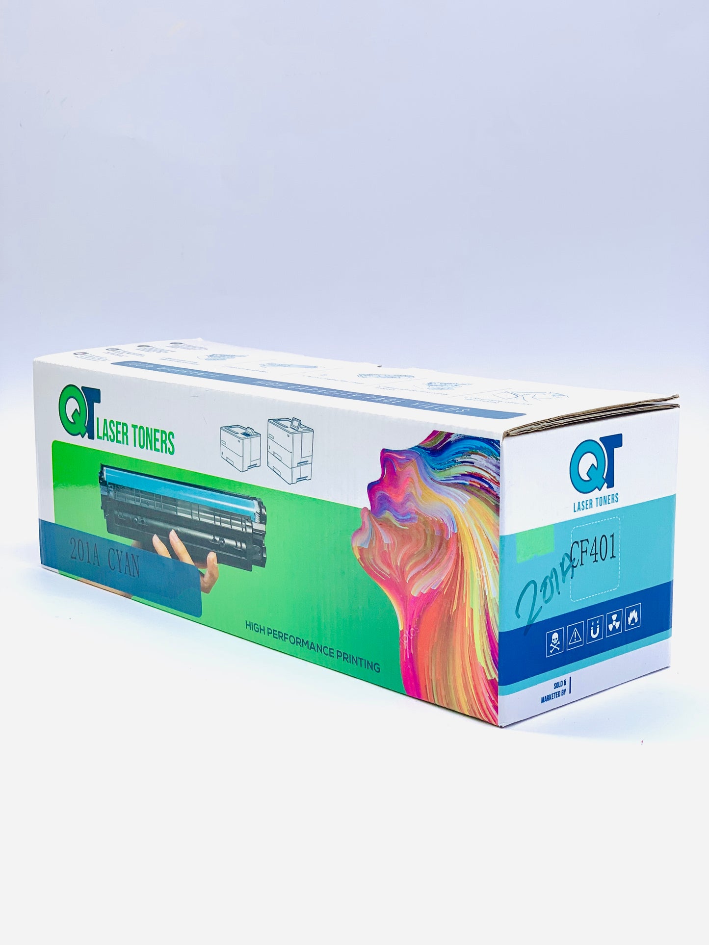 QT LASER JET TONER CARTRIDGE 401 CYAN
