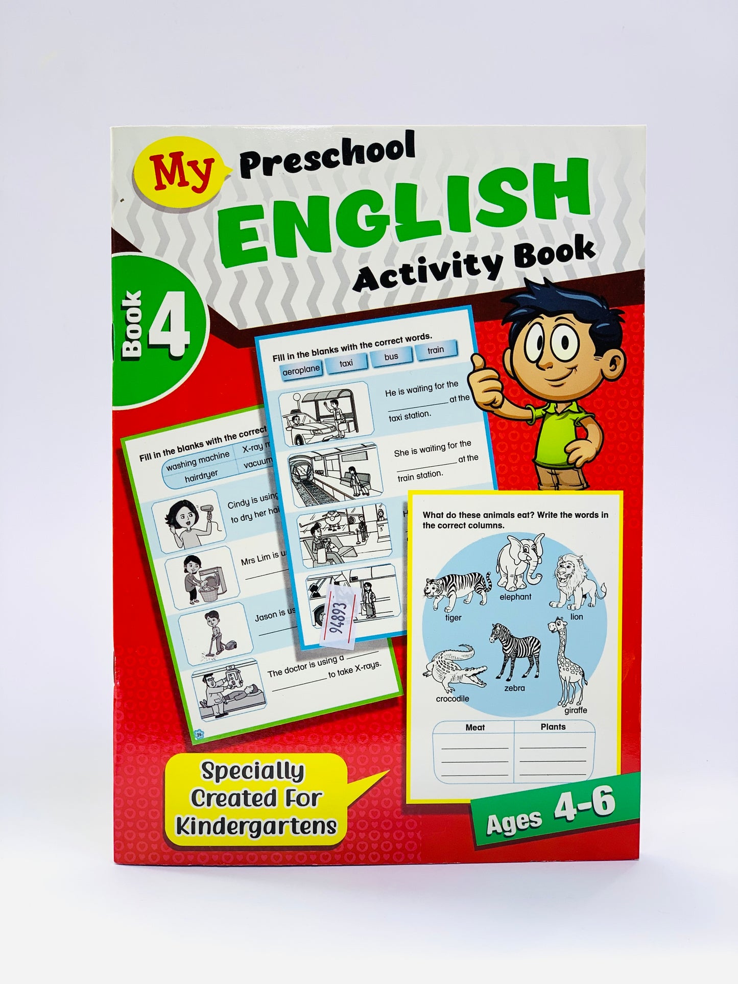 MY PRESCHOOL ENGLISH ACTIVITY BOOK AGE 4-6 BOOK 4