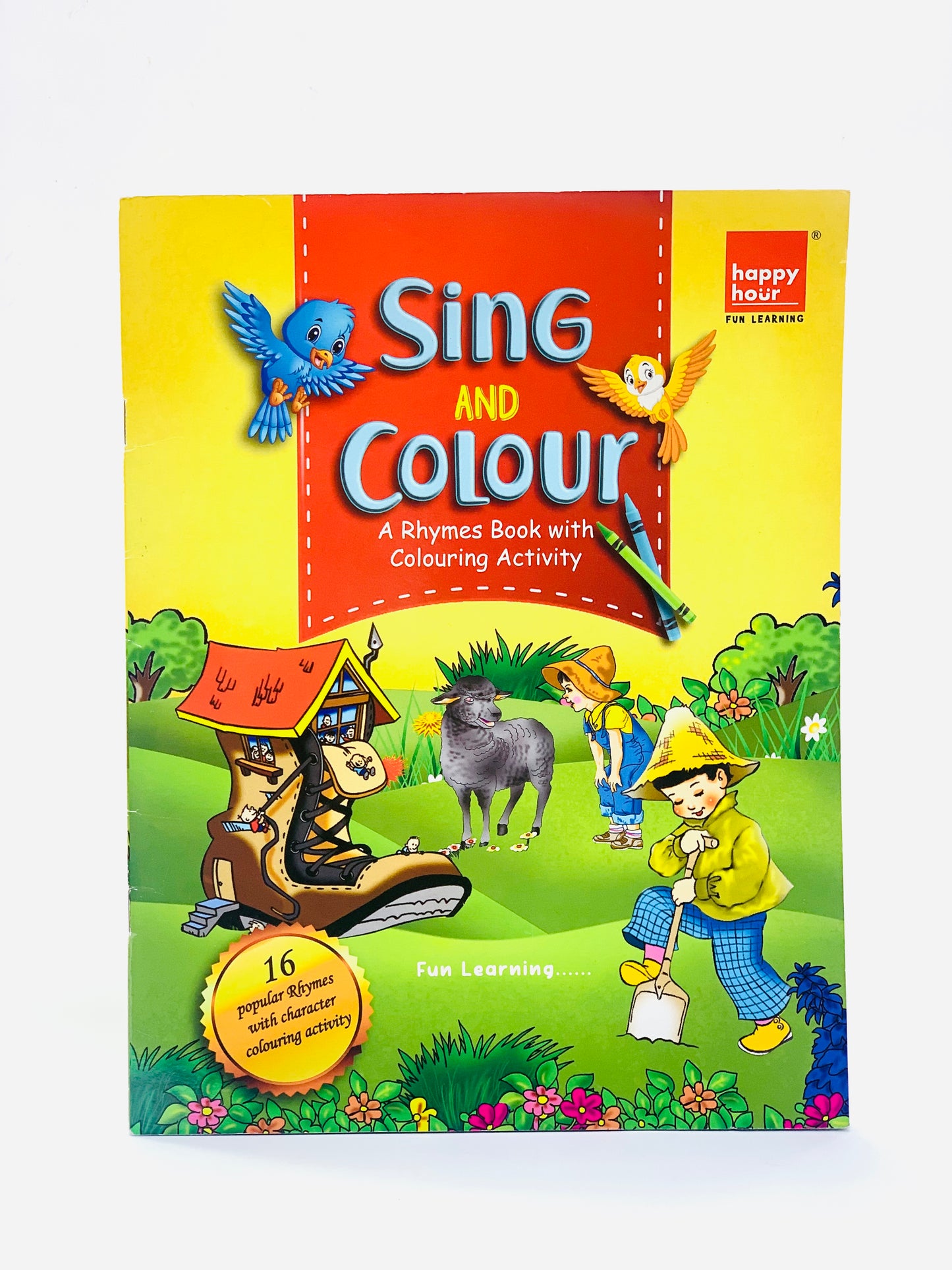 SING AND COLOR COLOURING ACTIVITY BOOK
