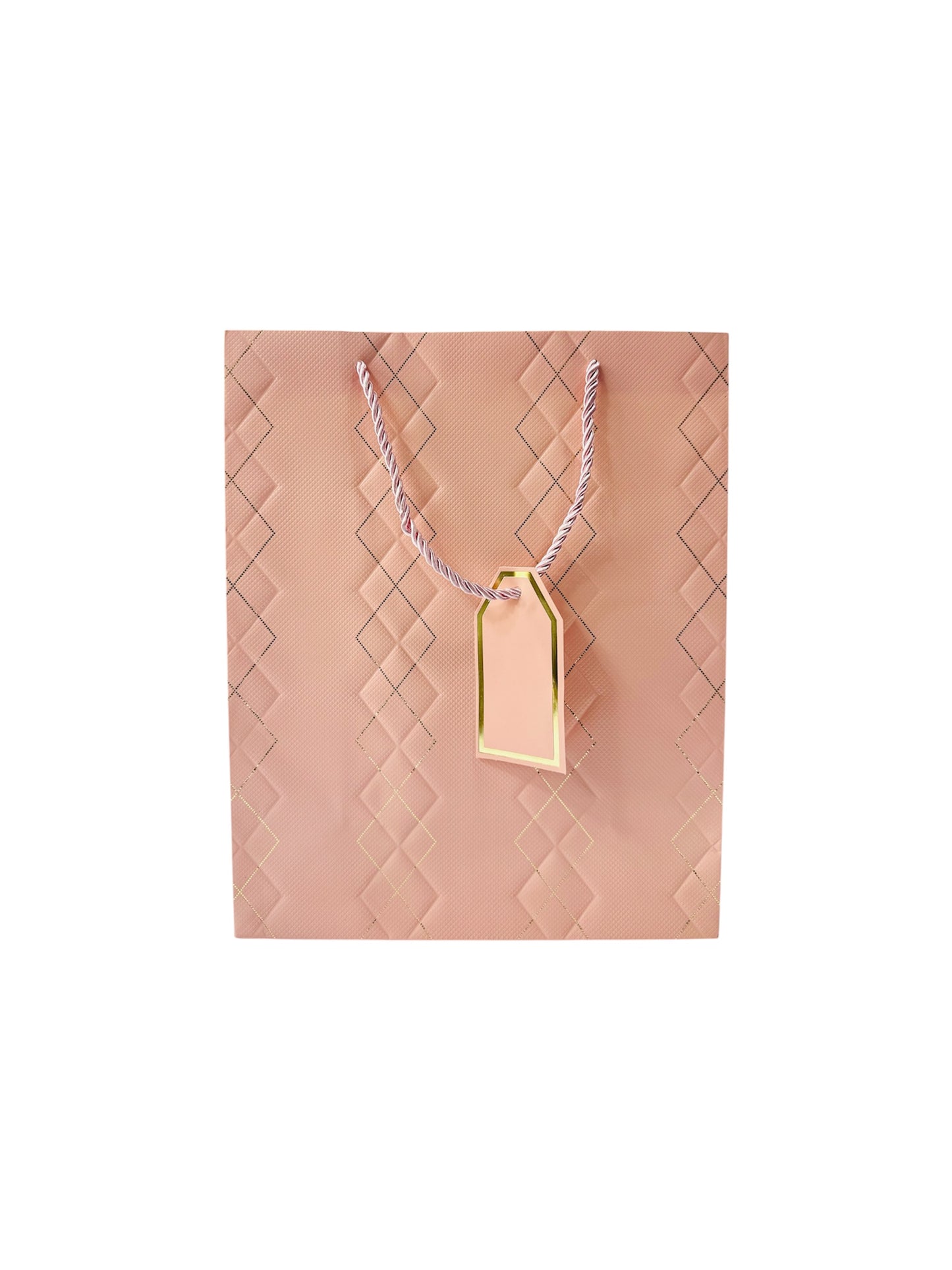PINK WITH GOLD GIFT BAG