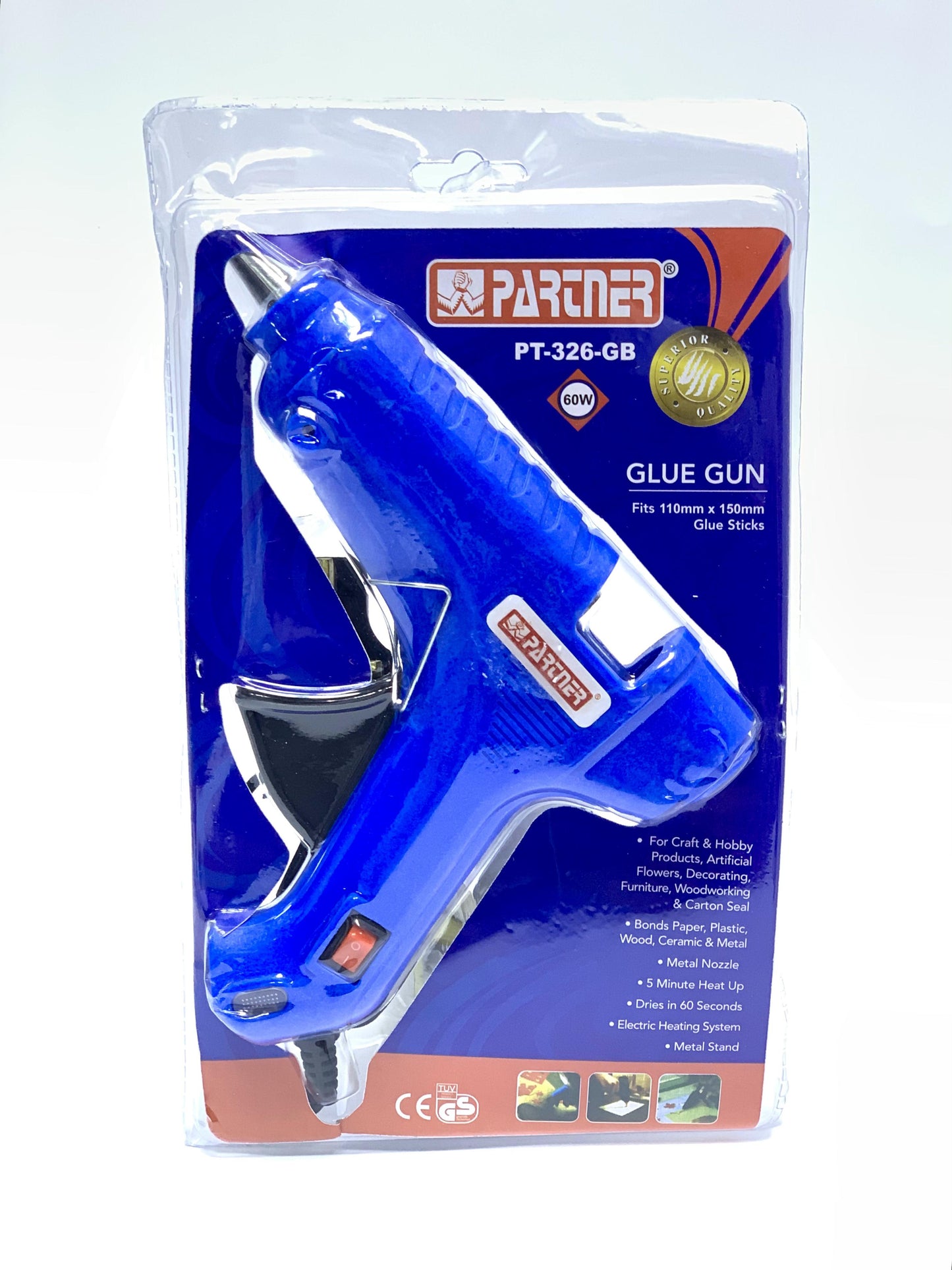 PARTNER GLUE GUN PT 326-GB 60 W
