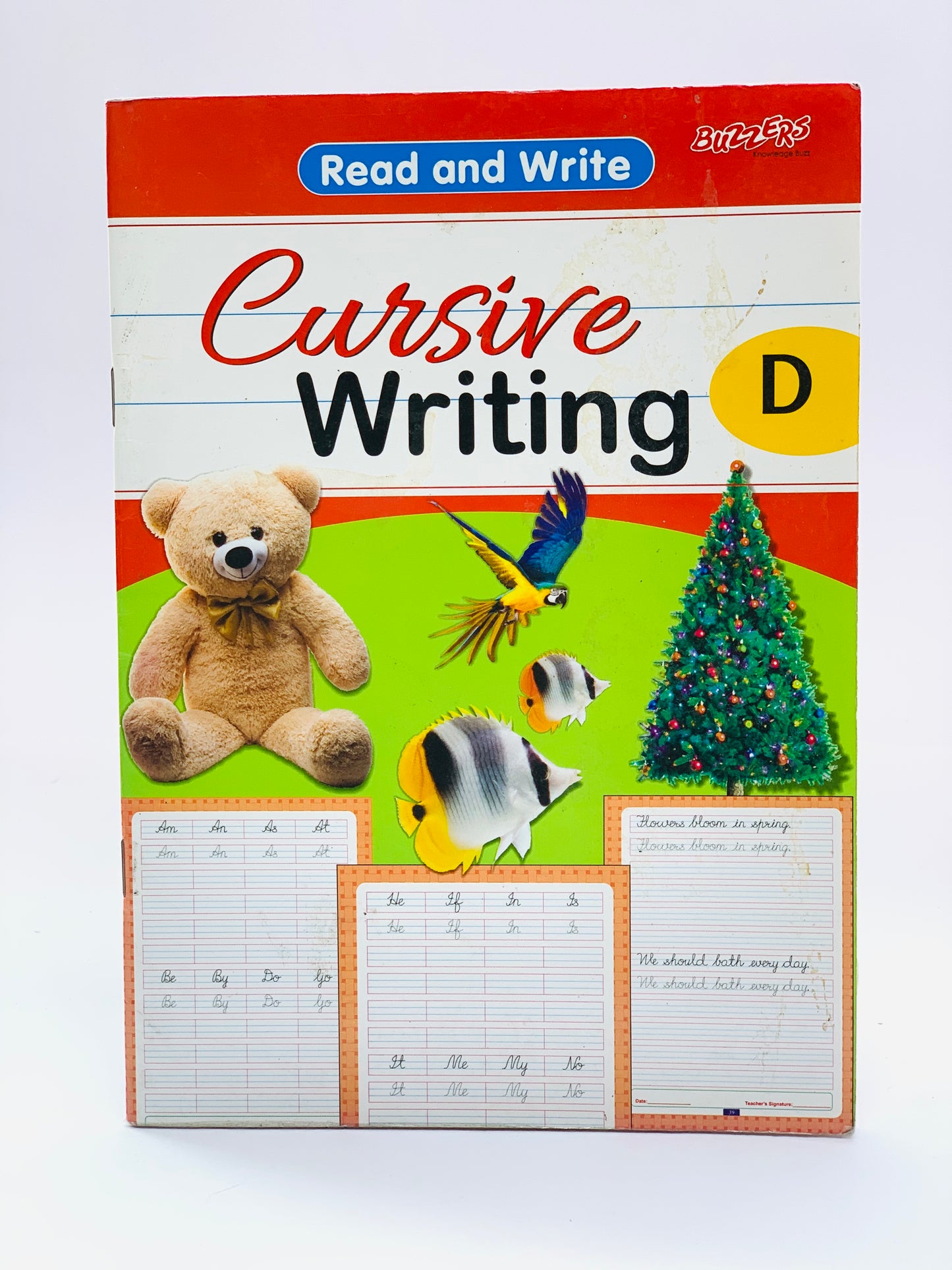 READ AND WRITE CUNSIVE WRITING BOOK D
