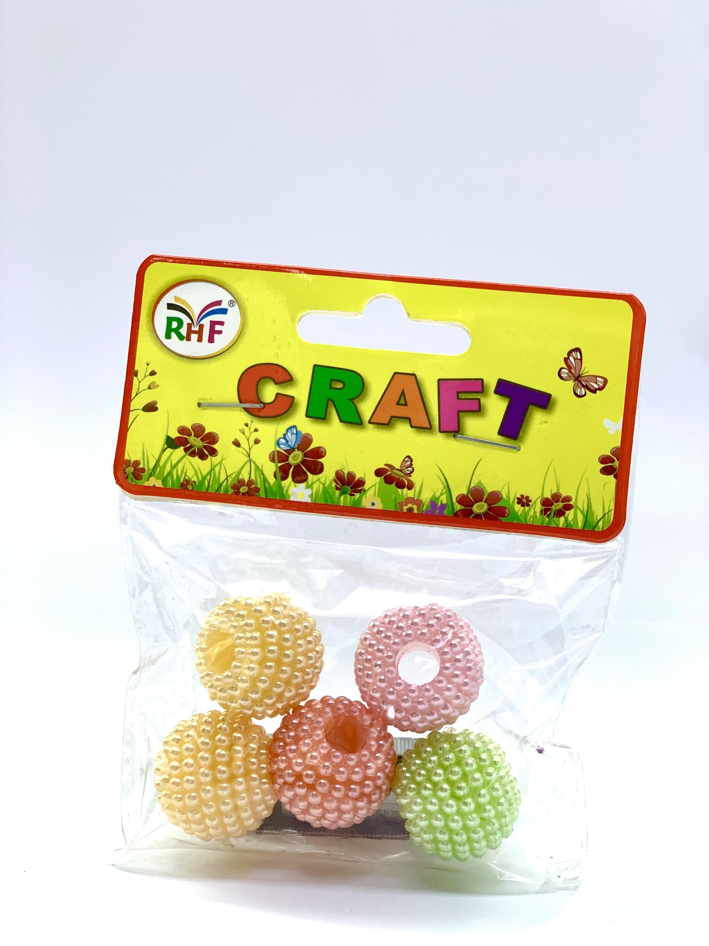 Assorted Patterned Big Barrel Beads