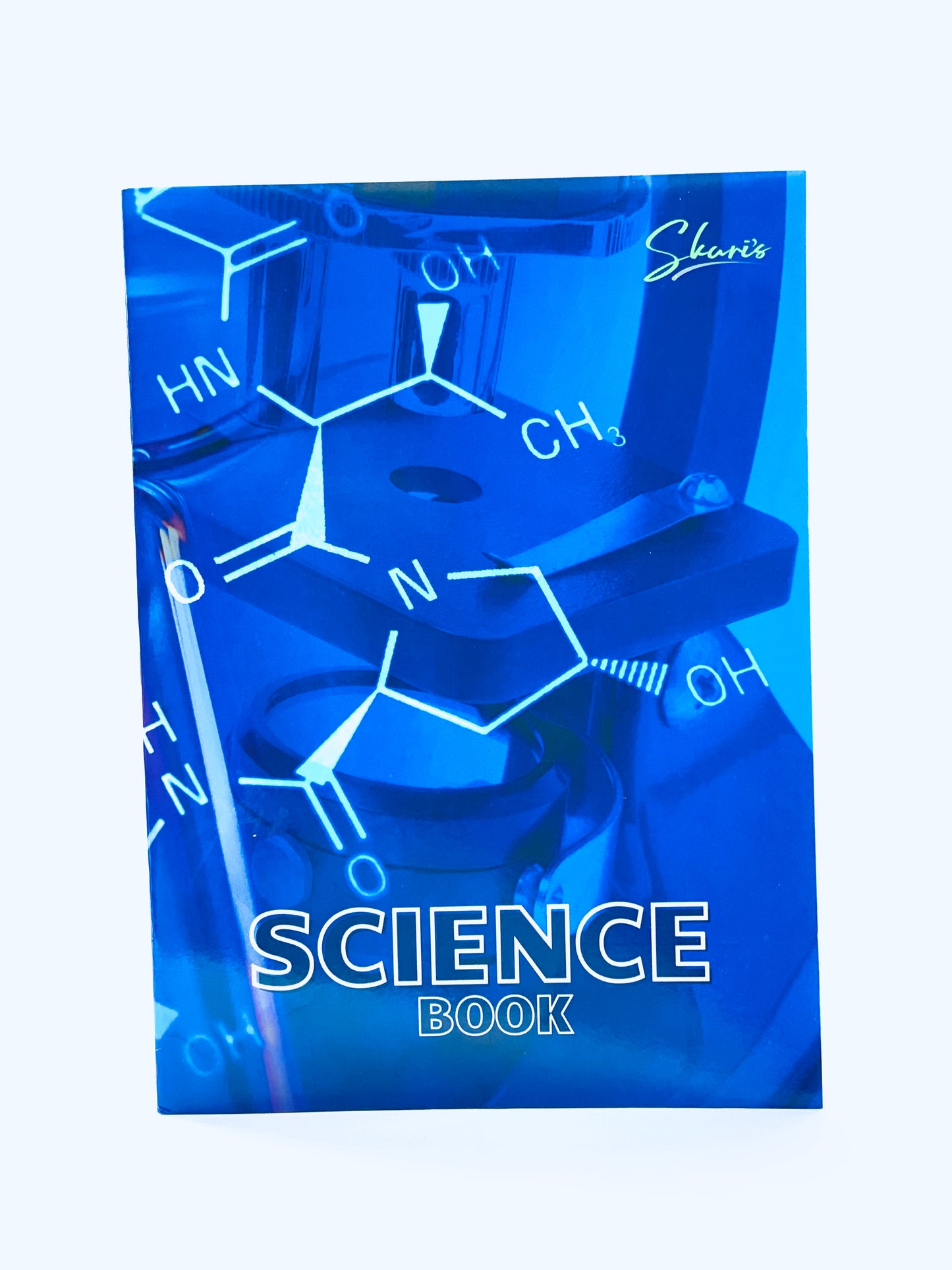 SCIENCE BOOK BLUE A4
