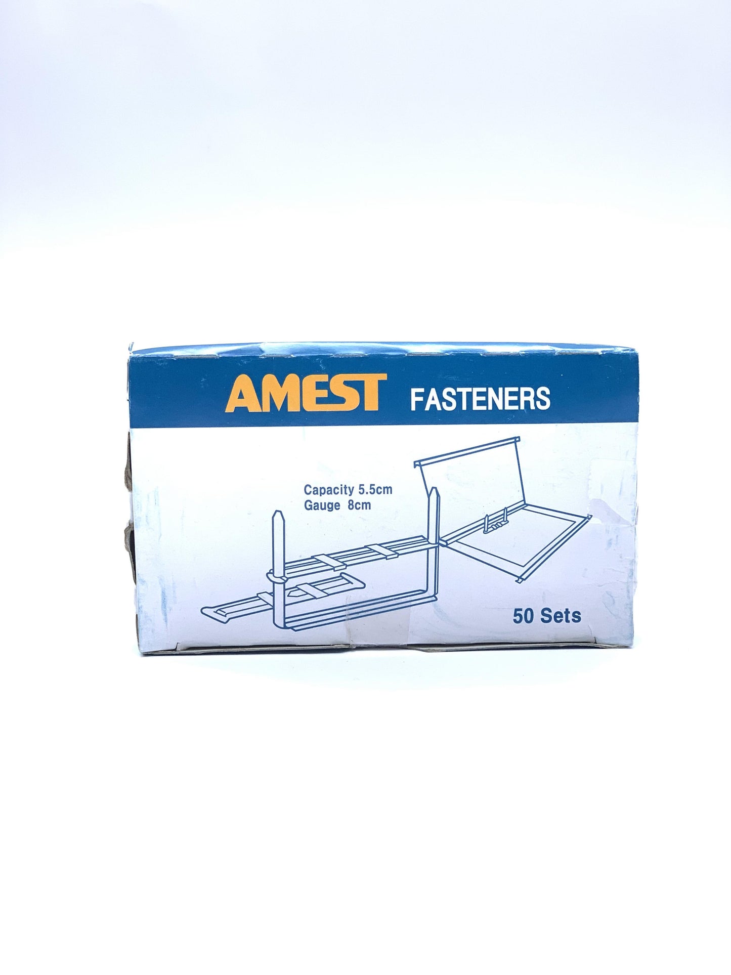 AMEST FASTENERS CAPACITY 5.5CM GAUGE 8CM 50 SETS