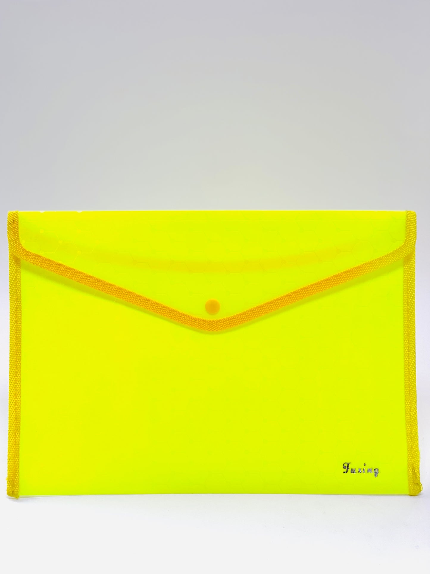Plastic Envelopes,Waterproof yellow Project Envelope Folder, A4 Letter Size