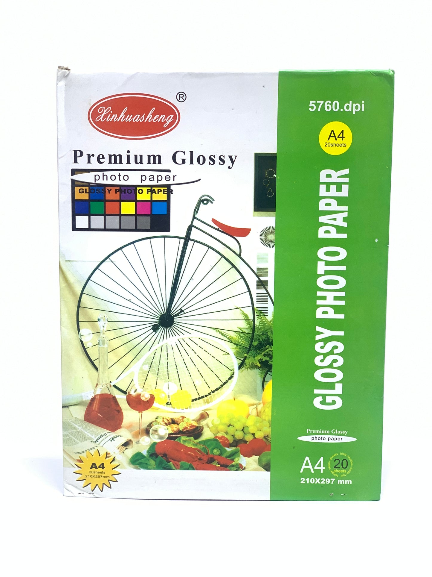 A4 Size Glossy Photo Paper Inkjet Photo Paper - 20 sheets Pack