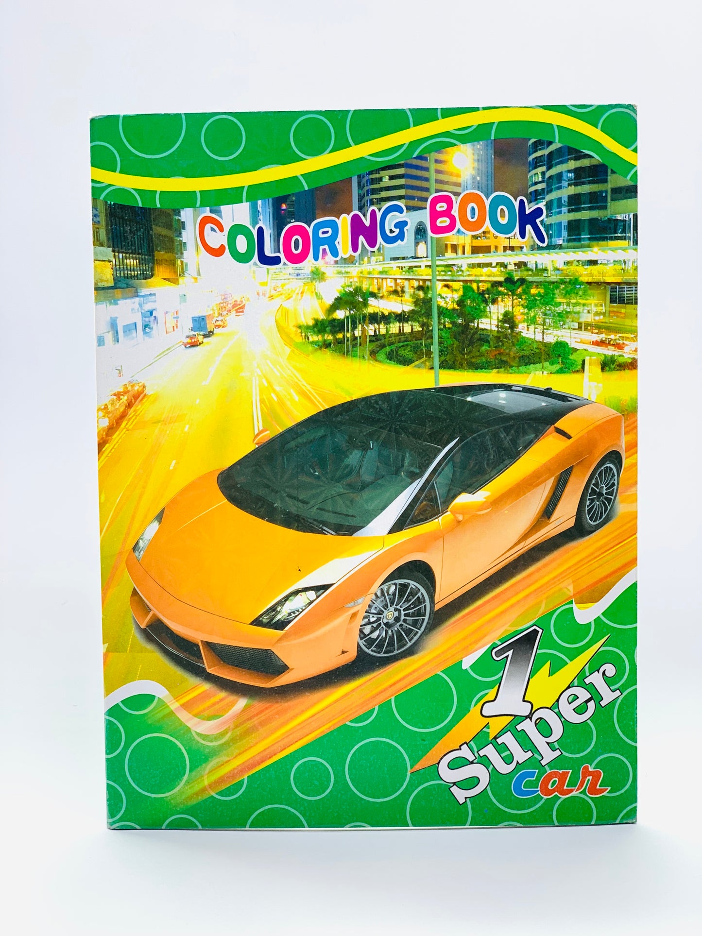 COLORING BOOK SUPER CAR