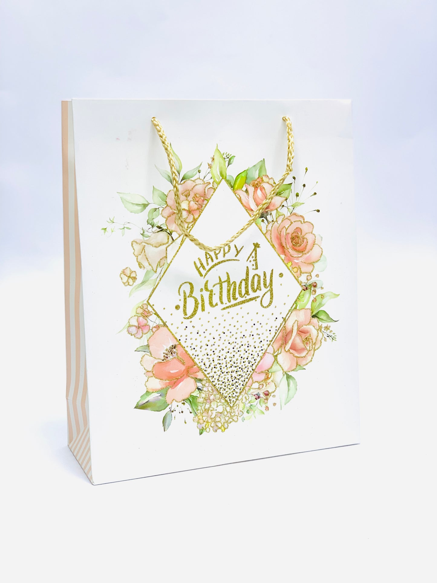 حقيبة هدايا بتصميم زهرة الماس