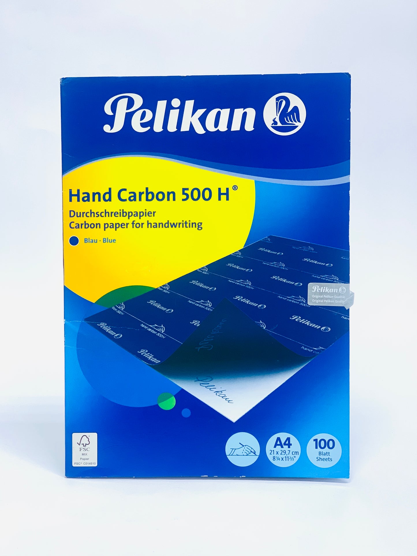 PELIKAN HAND CARBON PAPER BLUE 100 SHEETS (A4 )
