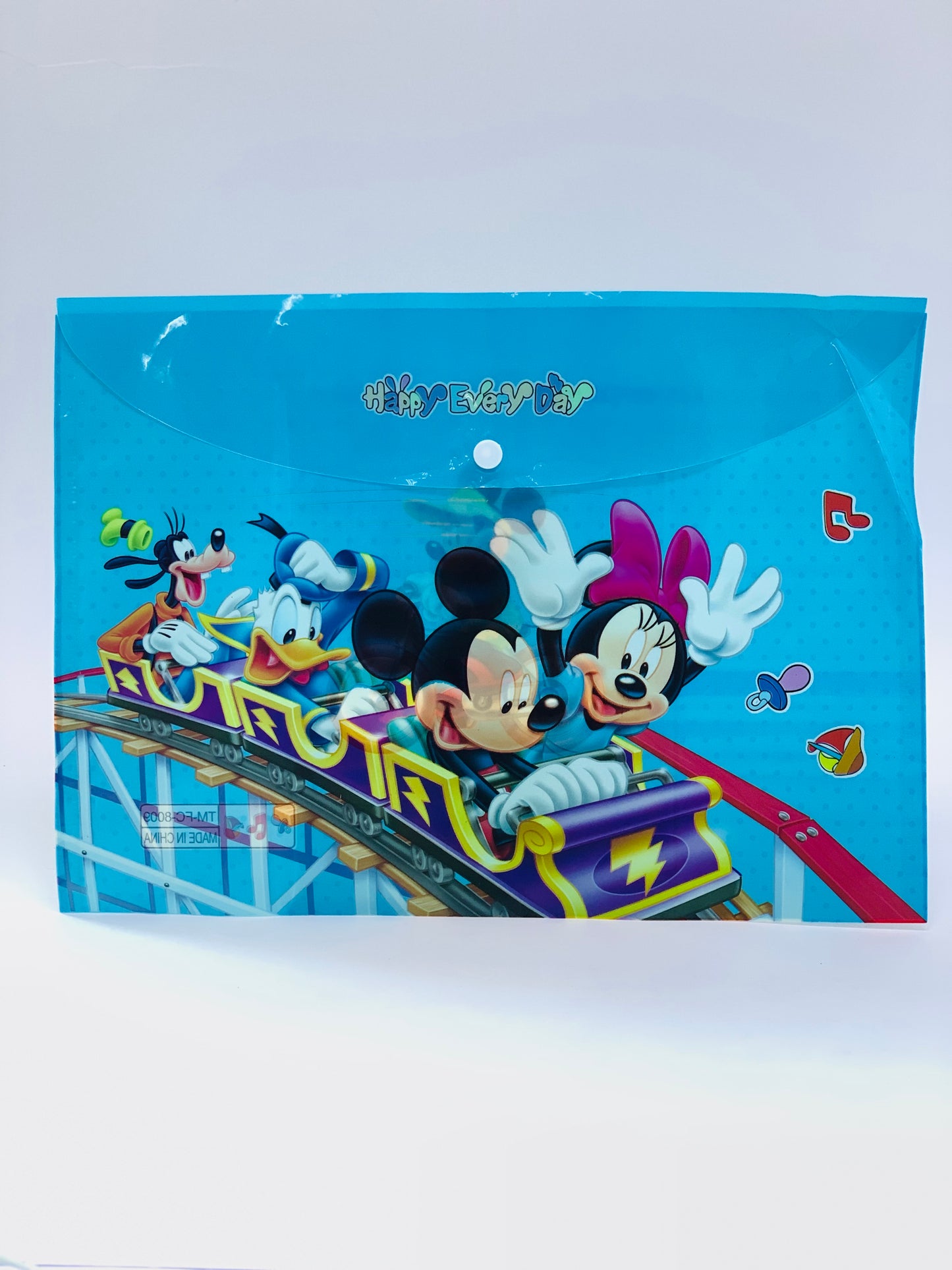 PLASTIC FILE ENVELOPE CARTOON DESIGN COVER