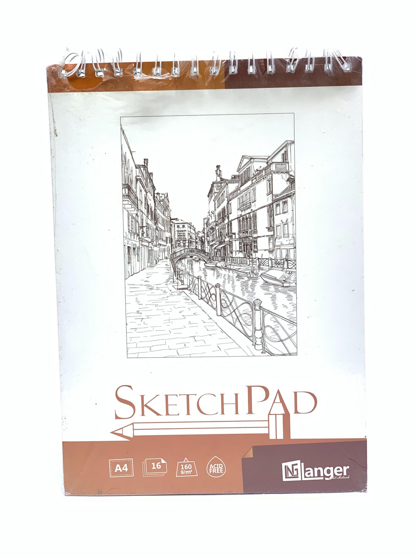SKETCH PAD A4 16 SHEETS 160 GSM ACID FREE