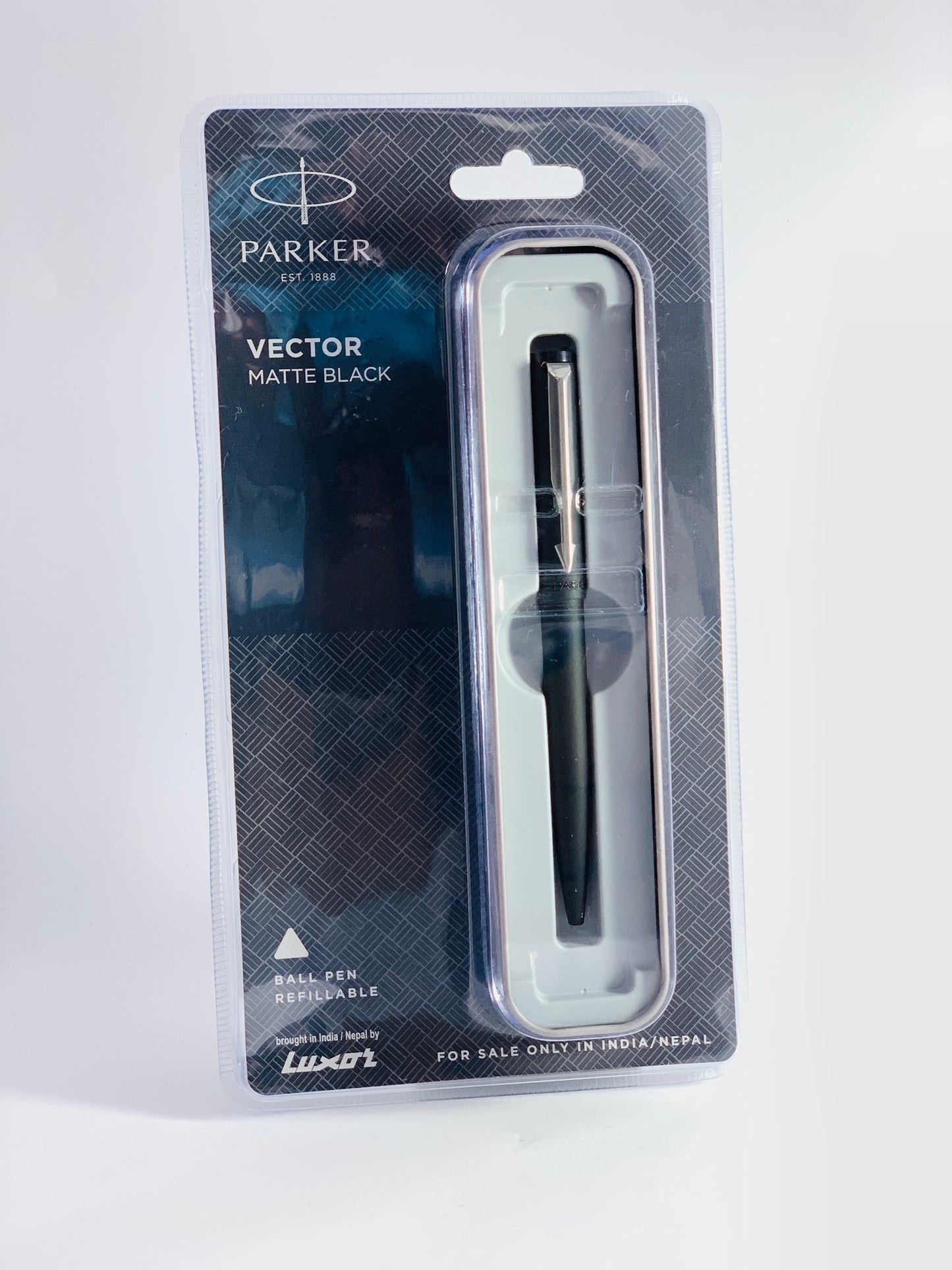 قلم باركر أسود مطفي أصلي