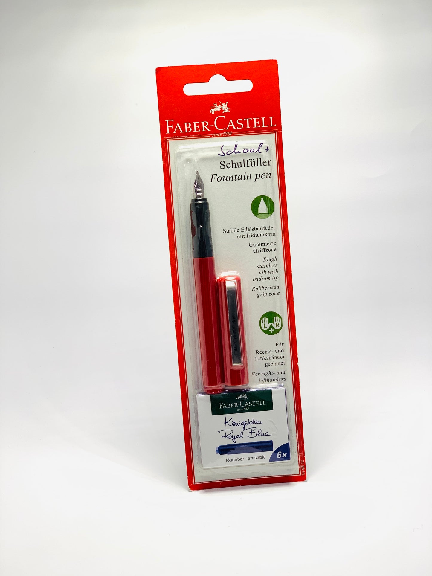 FABER CASTEL FOUNTAIN PEN BLUE COLOR