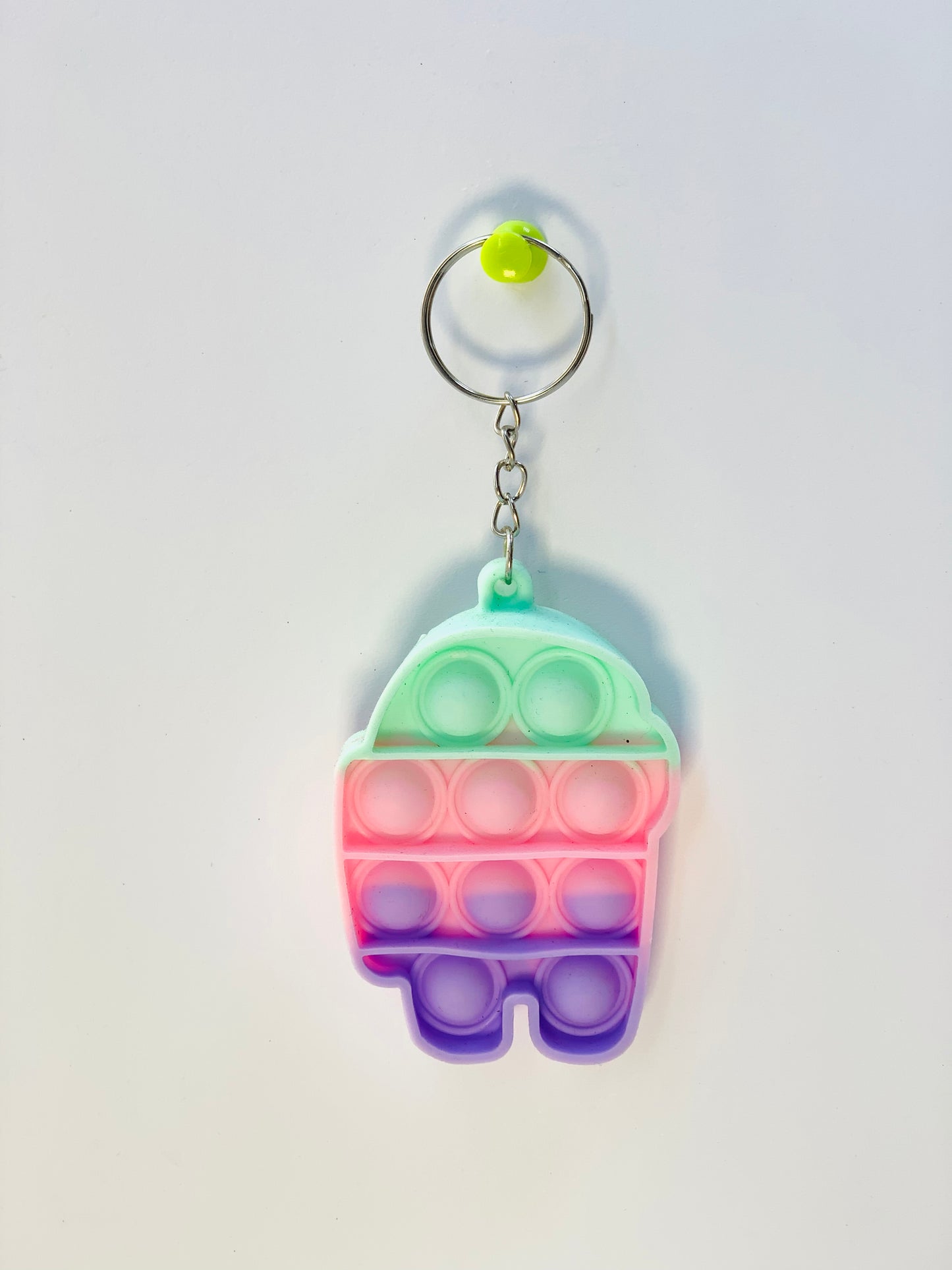 PUSH POP BUBBLE KEY CHAIN