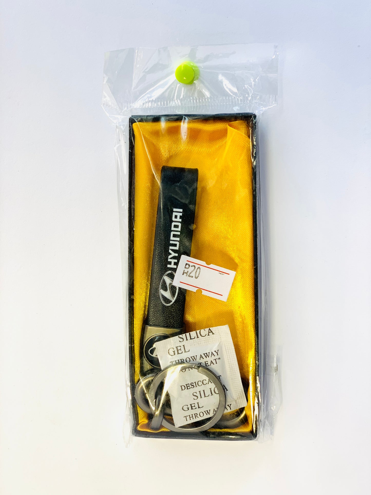 LEATHER HYUNDAI KEY CHAIN