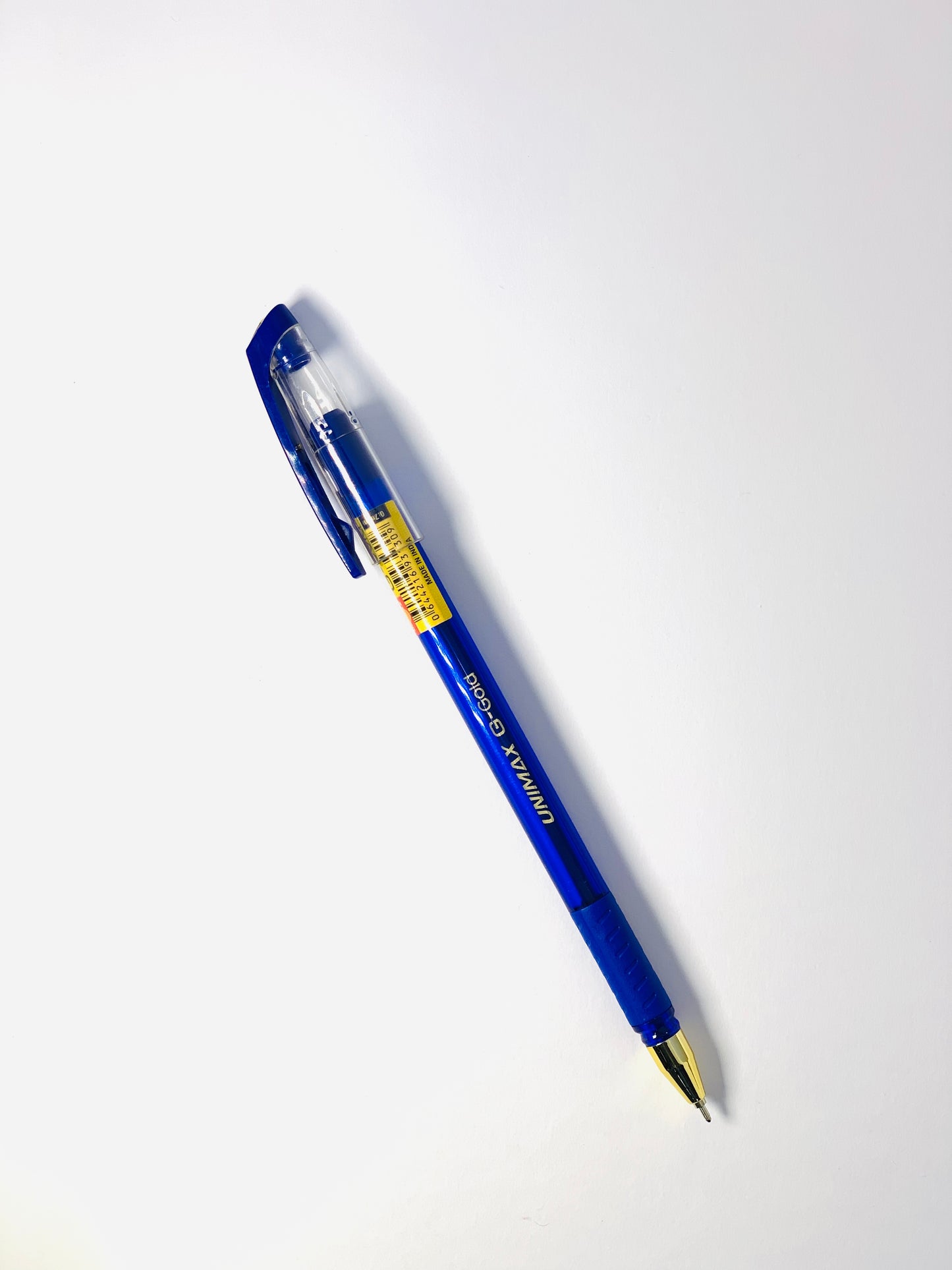 قلم UNIMAX G-GOLD باللون الأزرق