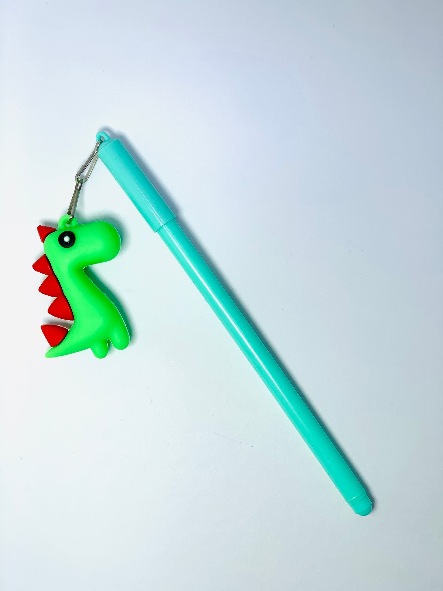 قلم حصان لطيف على شكل حيوان، لون أزرق