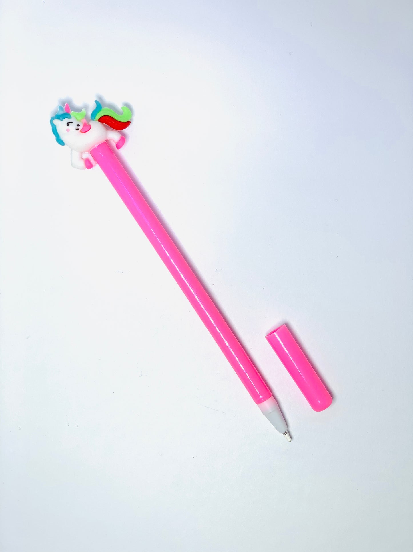 PLUSH HORSE DESIGN PEN BLUE COLOR