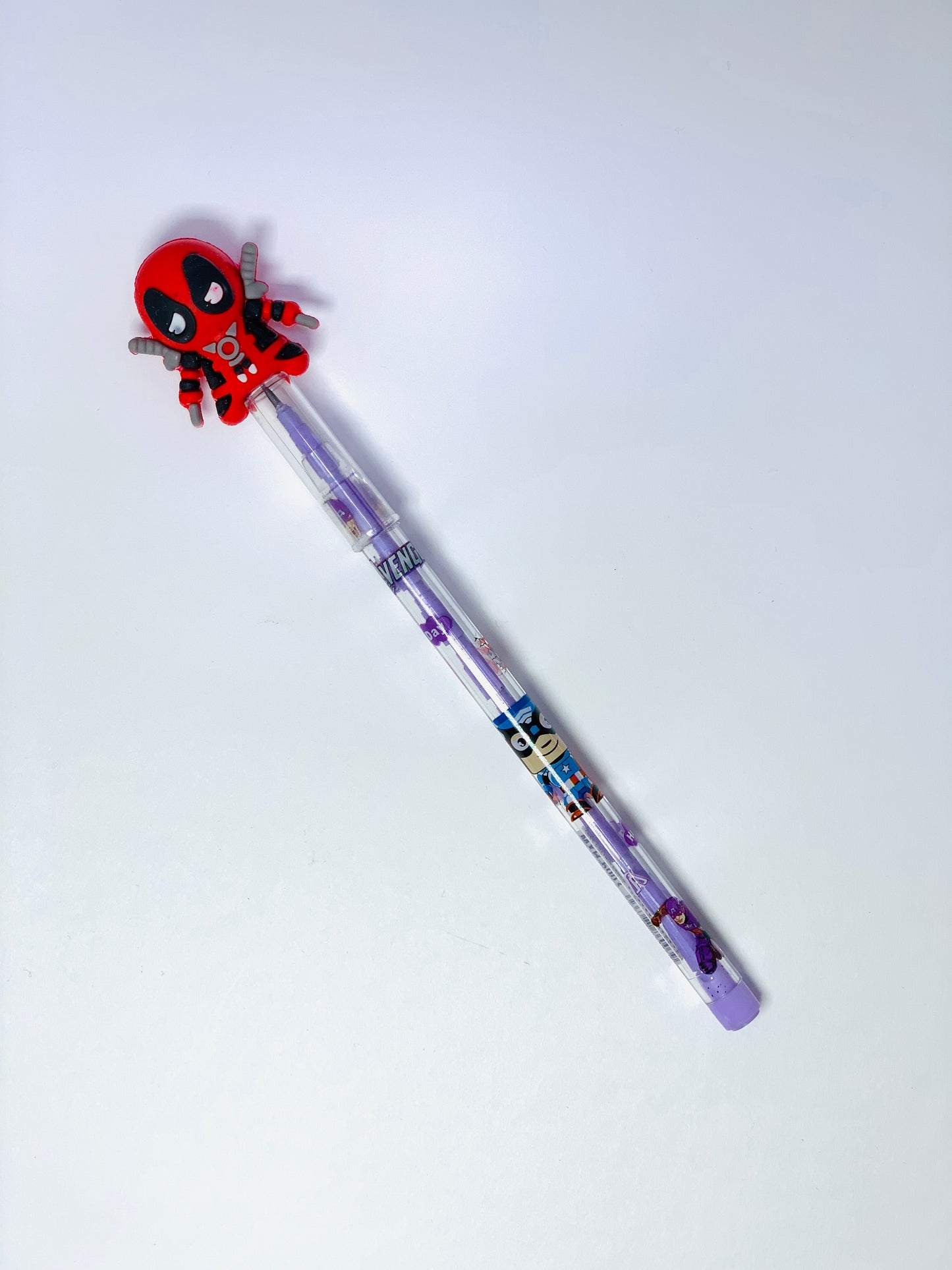 PENCILS WIT SPIDER MAN CAP