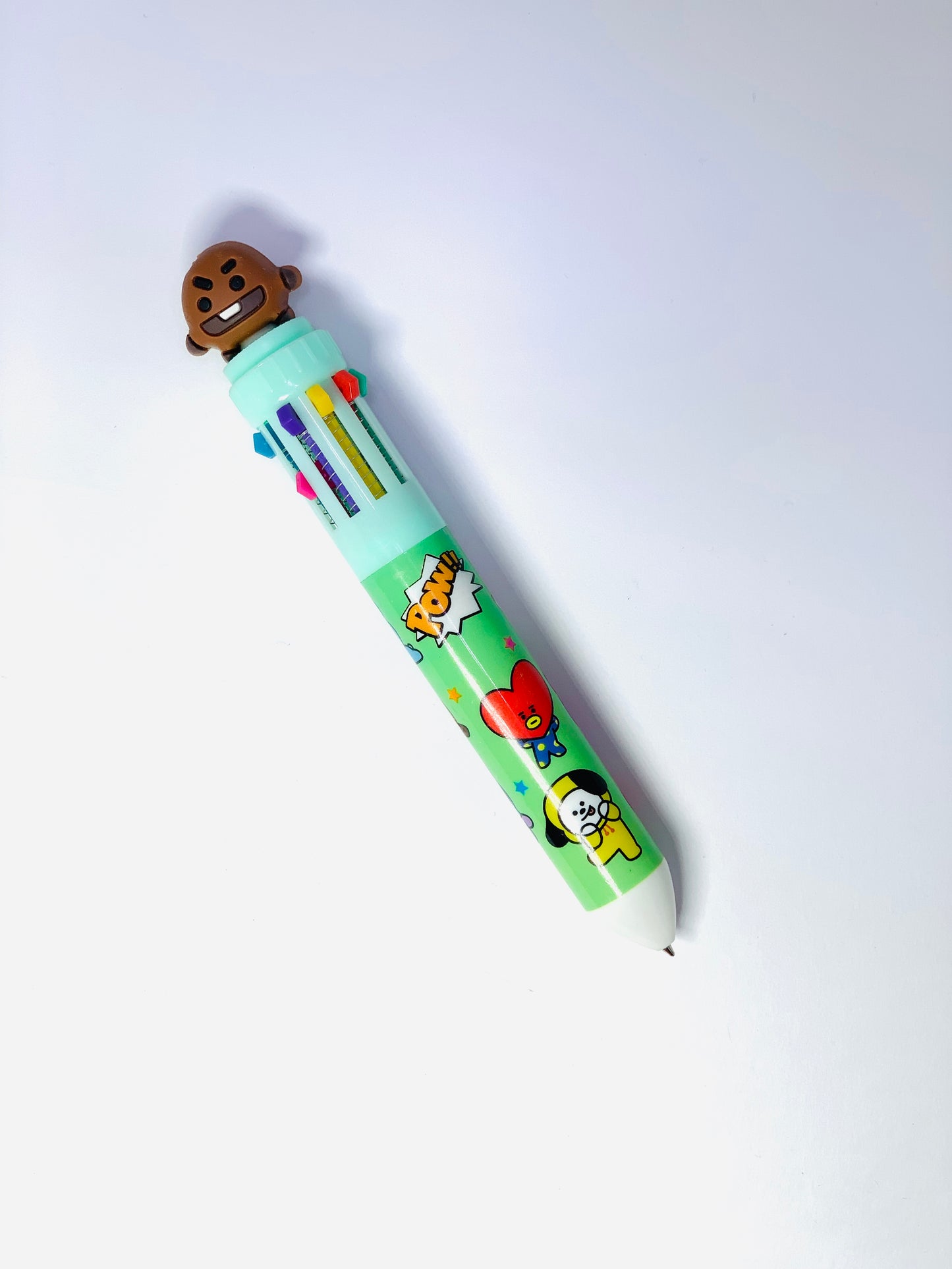 8 MULTI COLOR PEN WITH DESIGN