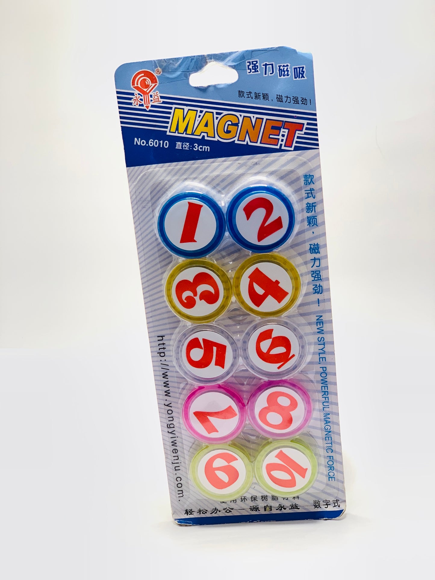 1-10 مغناطيسات مستديرة