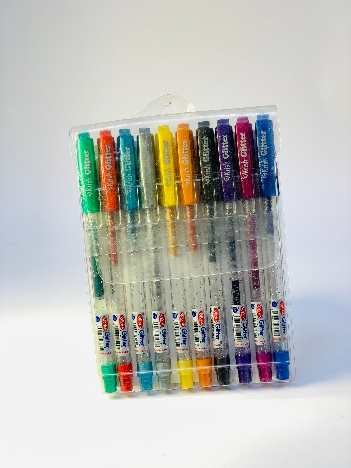 KRISH GLITTER PEN 1X10 COLOR
