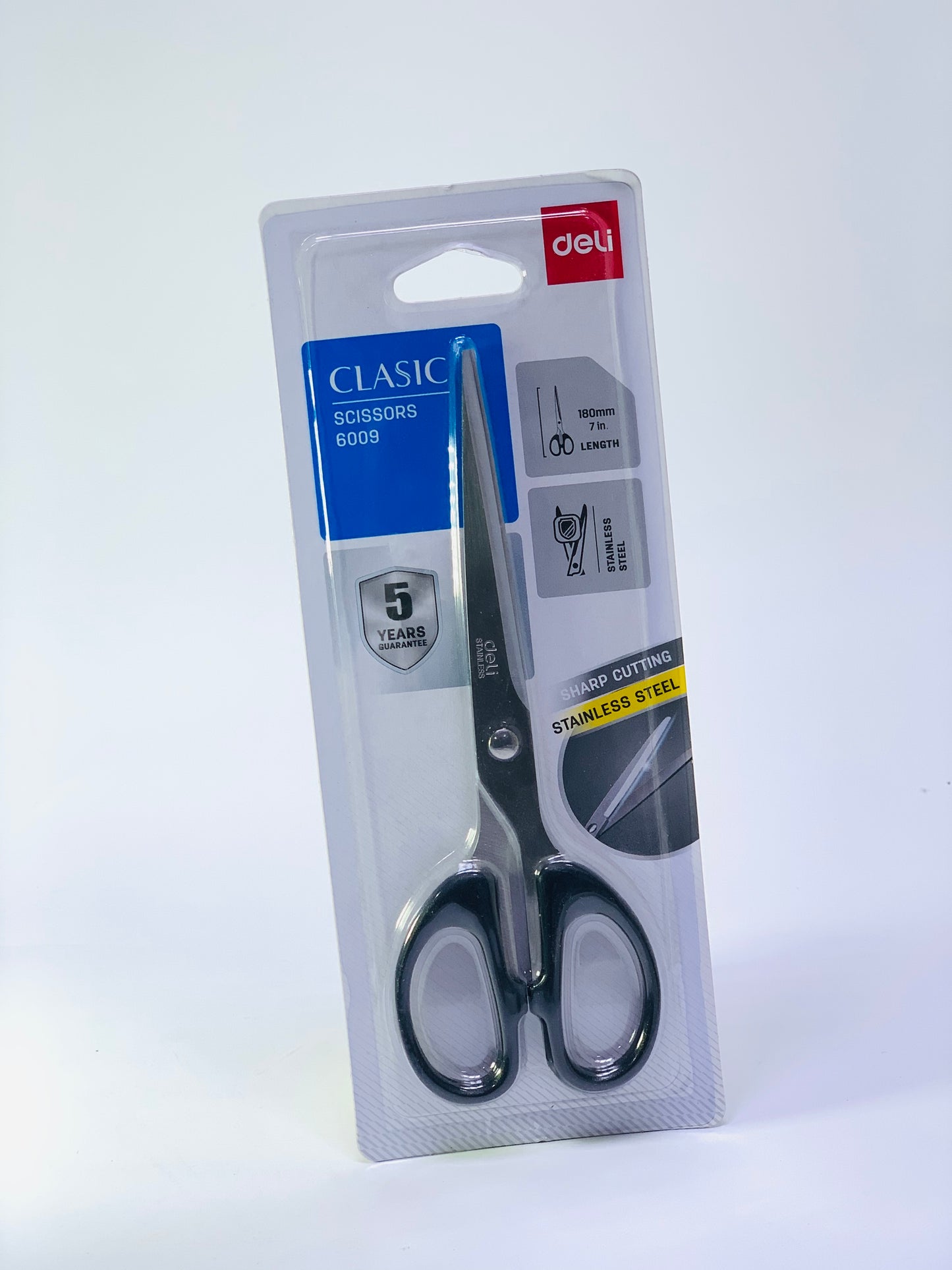 DELI OFFICE SCISSORS 6009 7 "