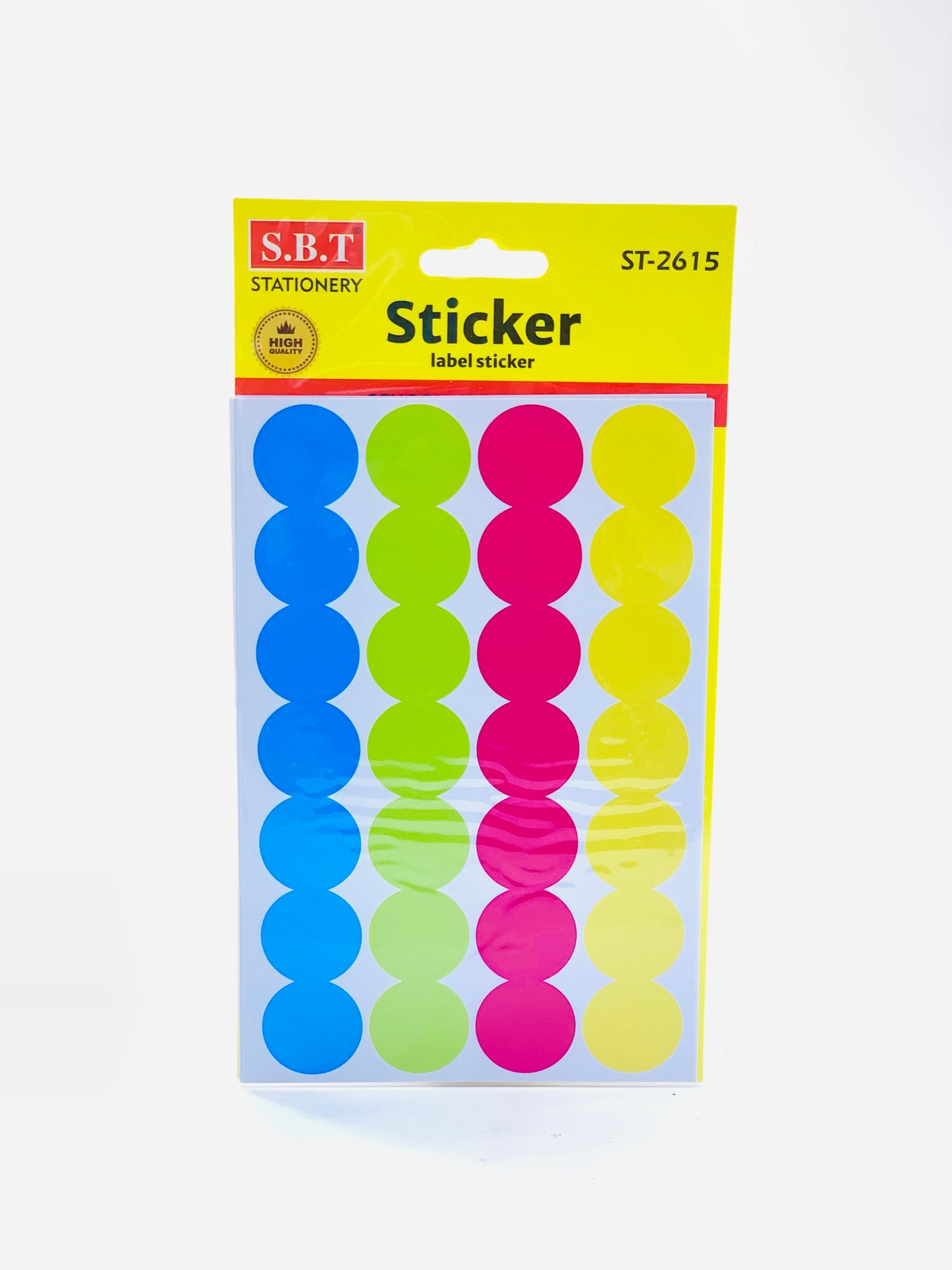 SBT 4 COLOR ROUND SELD ADHESIVE