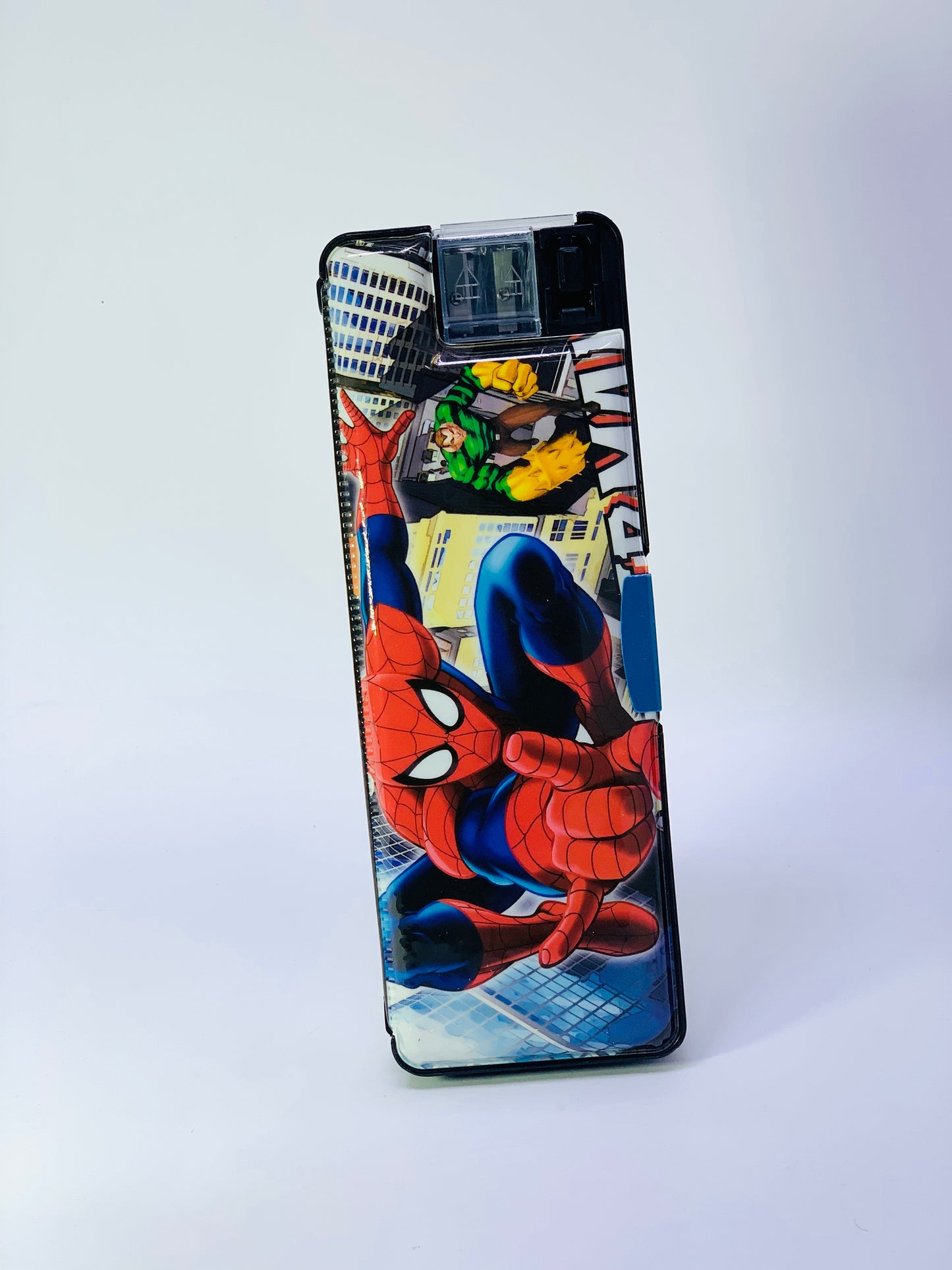 SPIDER MAN PENCIL CASE WITH SHARPNER