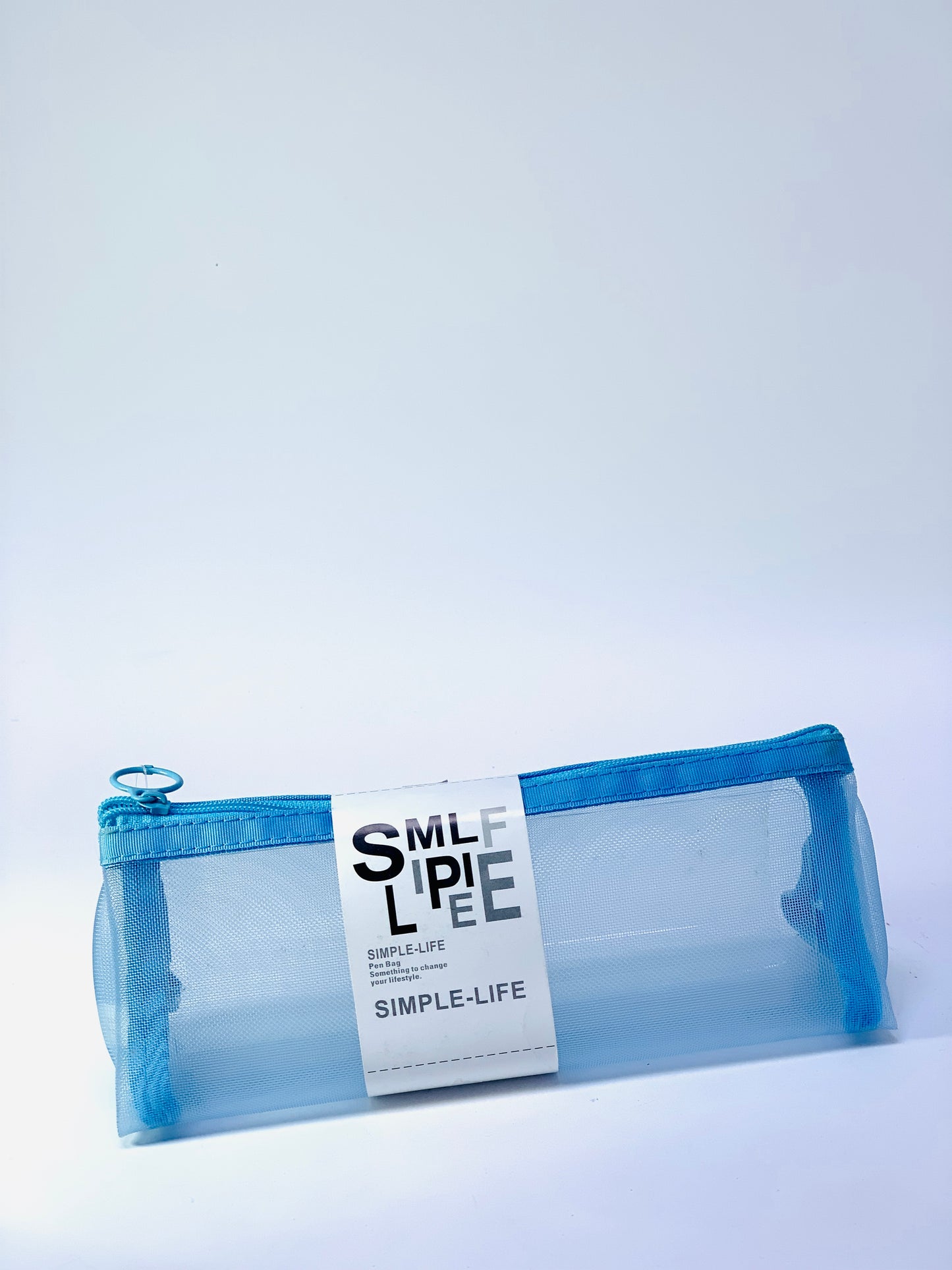 SIMPLE LIFE TRANSPARENT PENCIL CASE