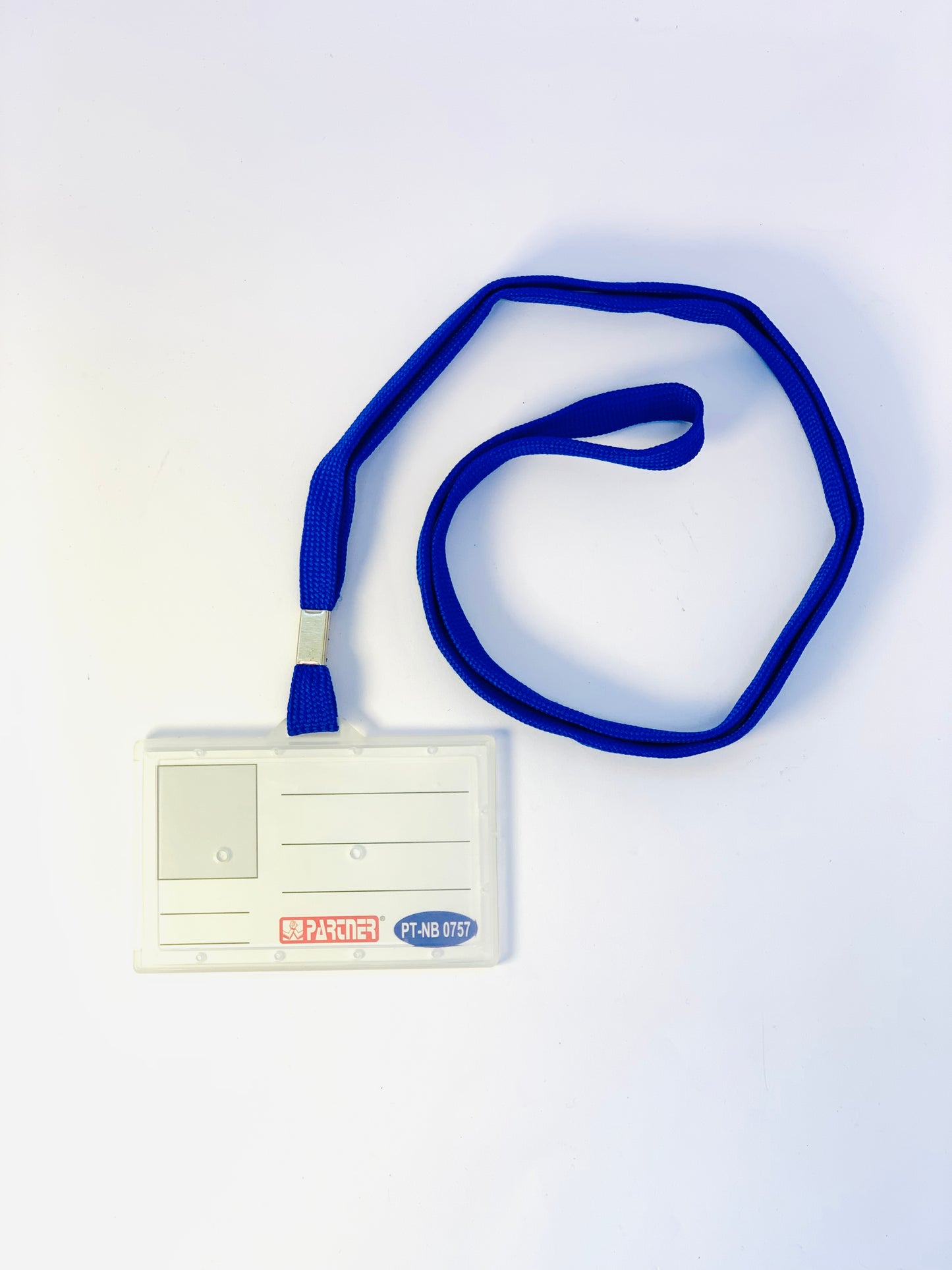 ID Card Holder with BLUE Lanyard