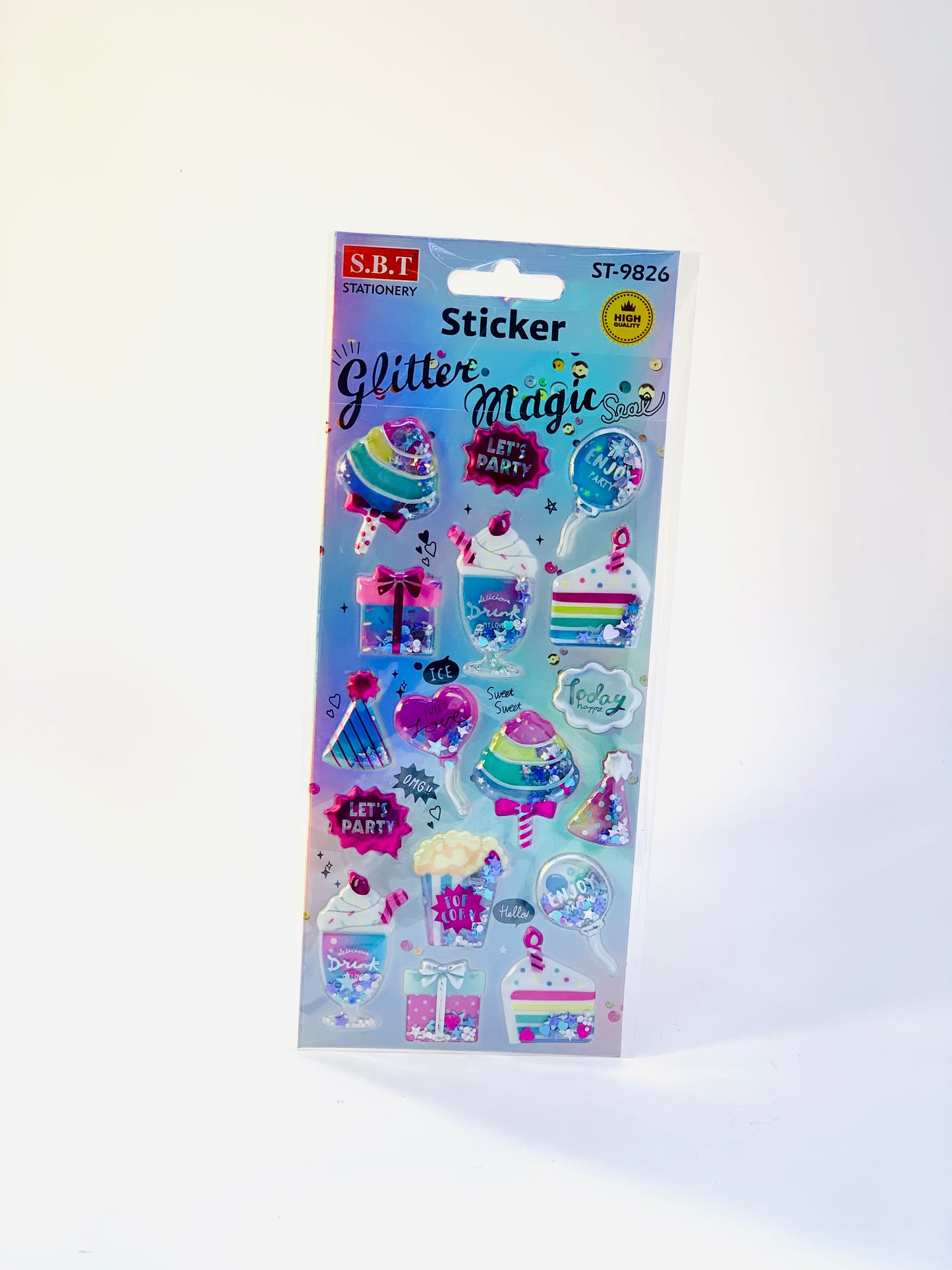 GLITTER MAGIC STICKER