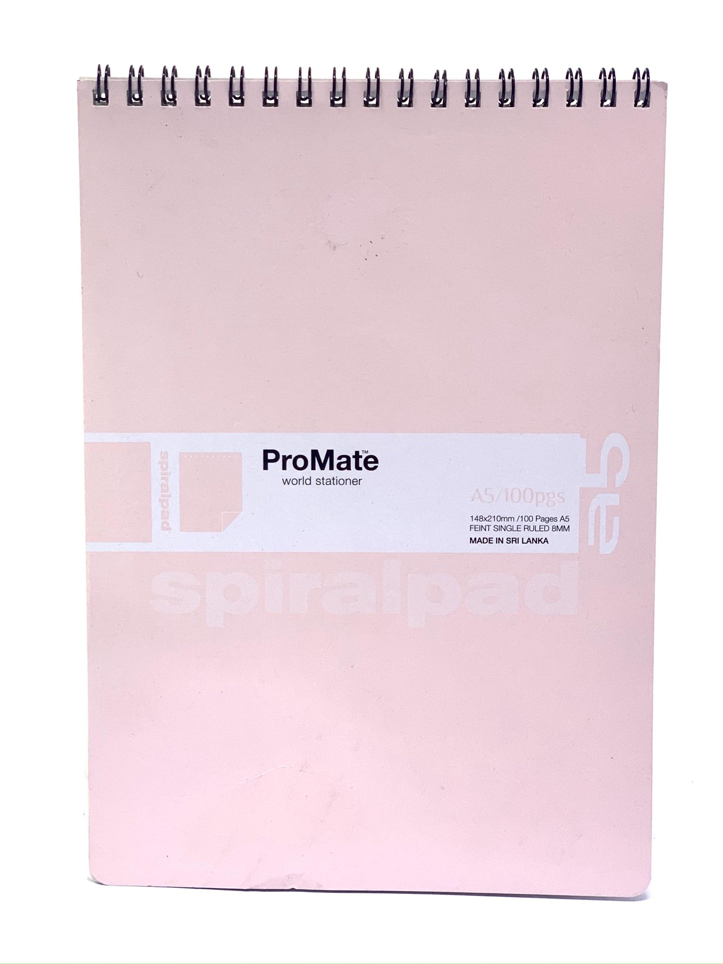 PROMATE SPIRAL PAD SINGLE LINE