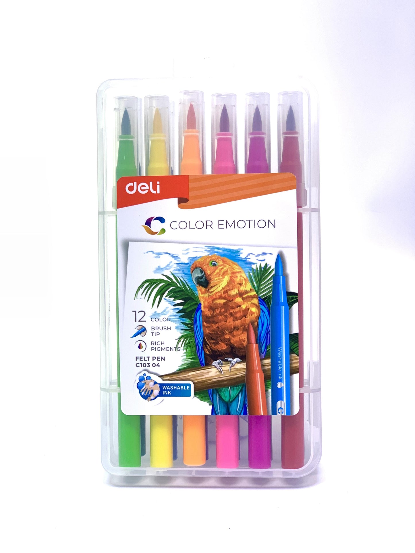 DELI COLOR EMOTION 1X12 FELT PEN C103 04