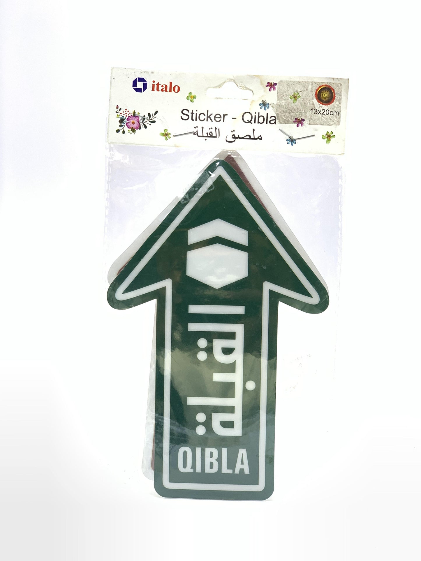 ITALO STICKER QIBLA 13X20 CM