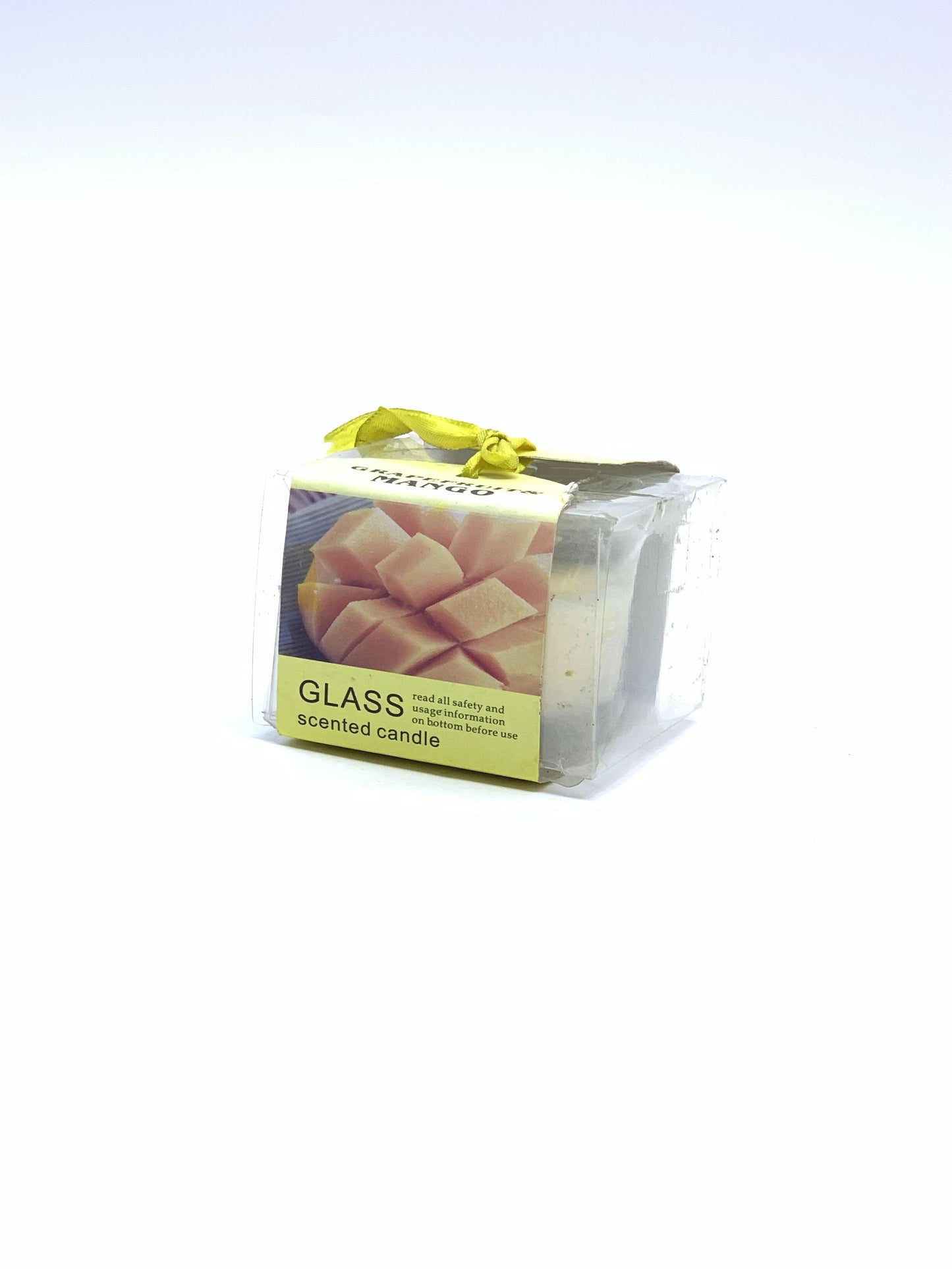 شمعة زجاجية معطرة
