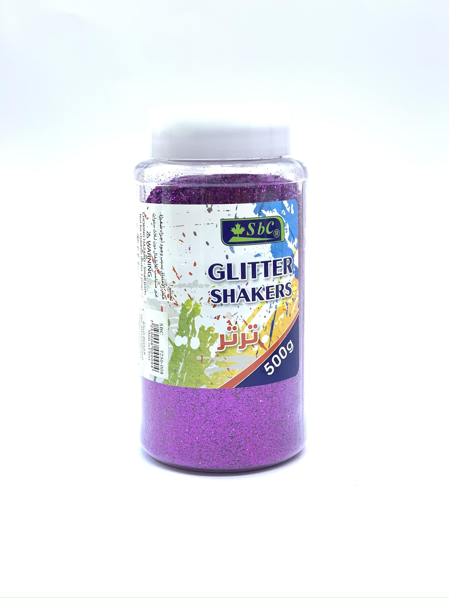 Sbc Glitter Shakers purple 500 gm