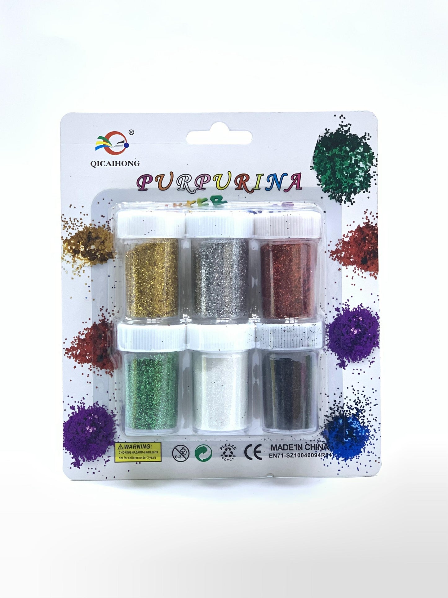 6X COLOUR GLITTER