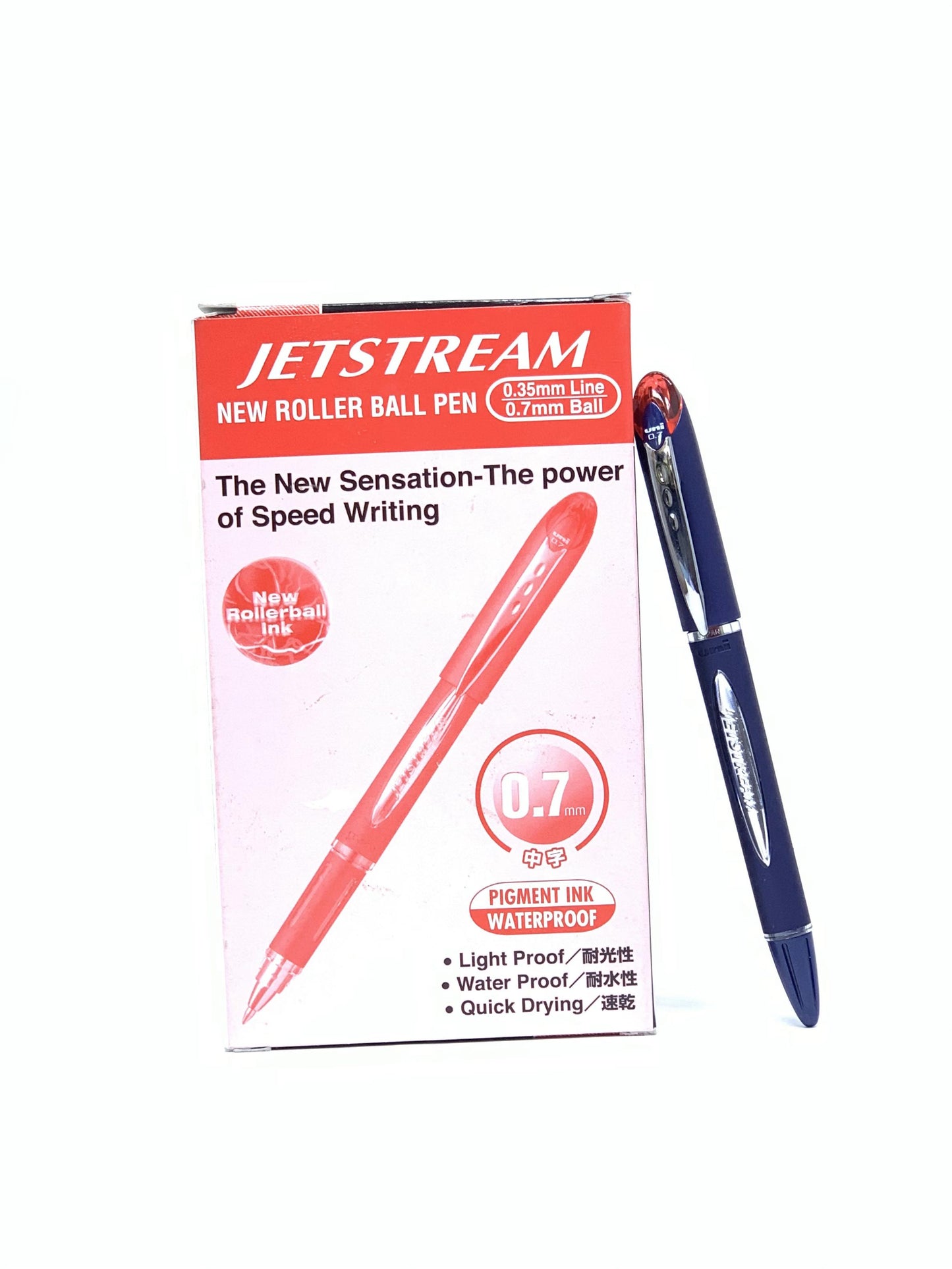 جيستريم نقطة الكرة الدوارة 0.7 أحمر 1X12