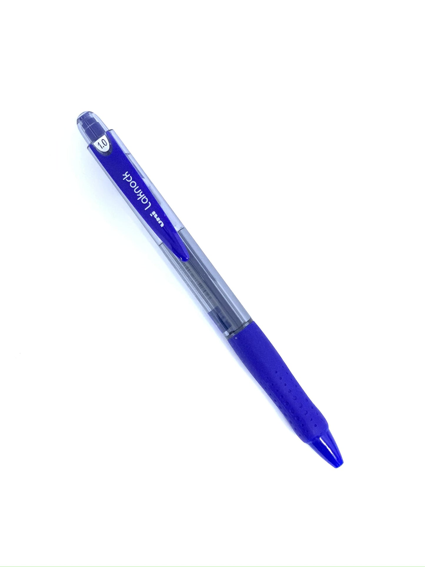 UNI LACKNOCK 1.0MM BLUE PEN