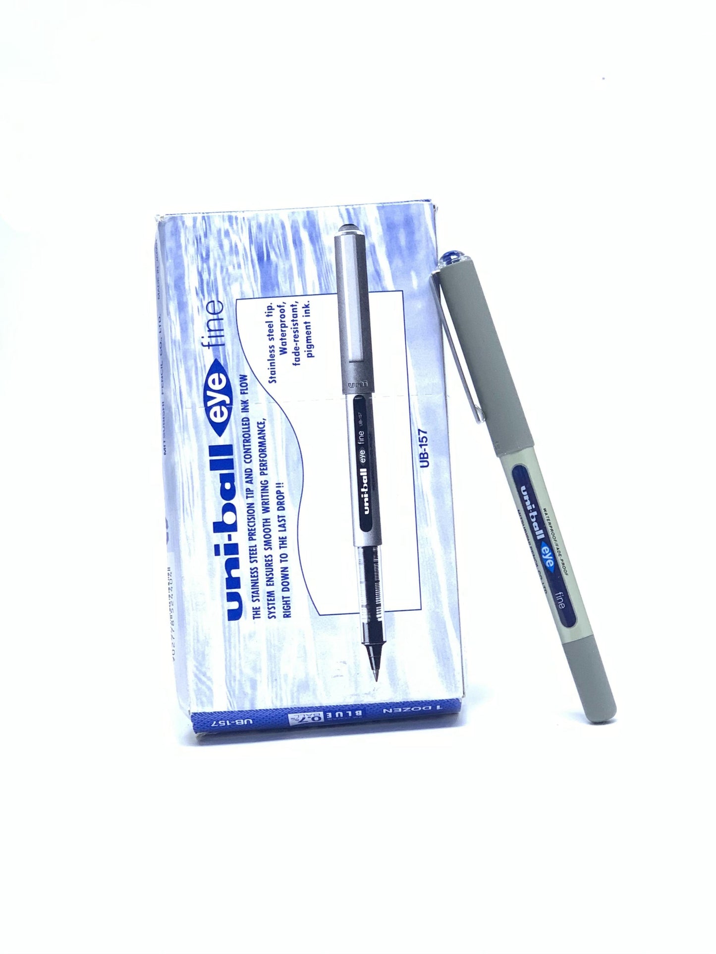 UNI BALL EYE FINE UB-157 BLUE COLOUR PACK OF 12