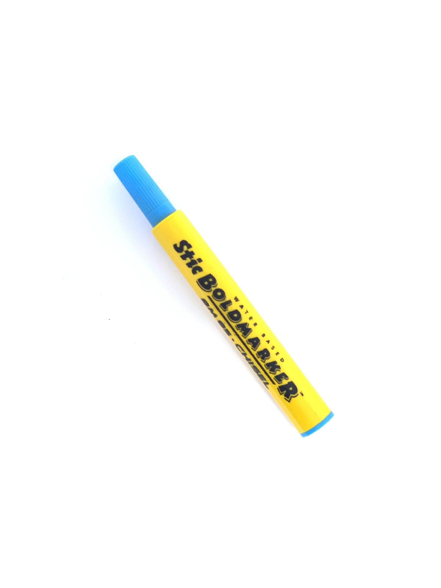 STIC BOLD MARKER WATER BASED CHISEL SKY BLUE